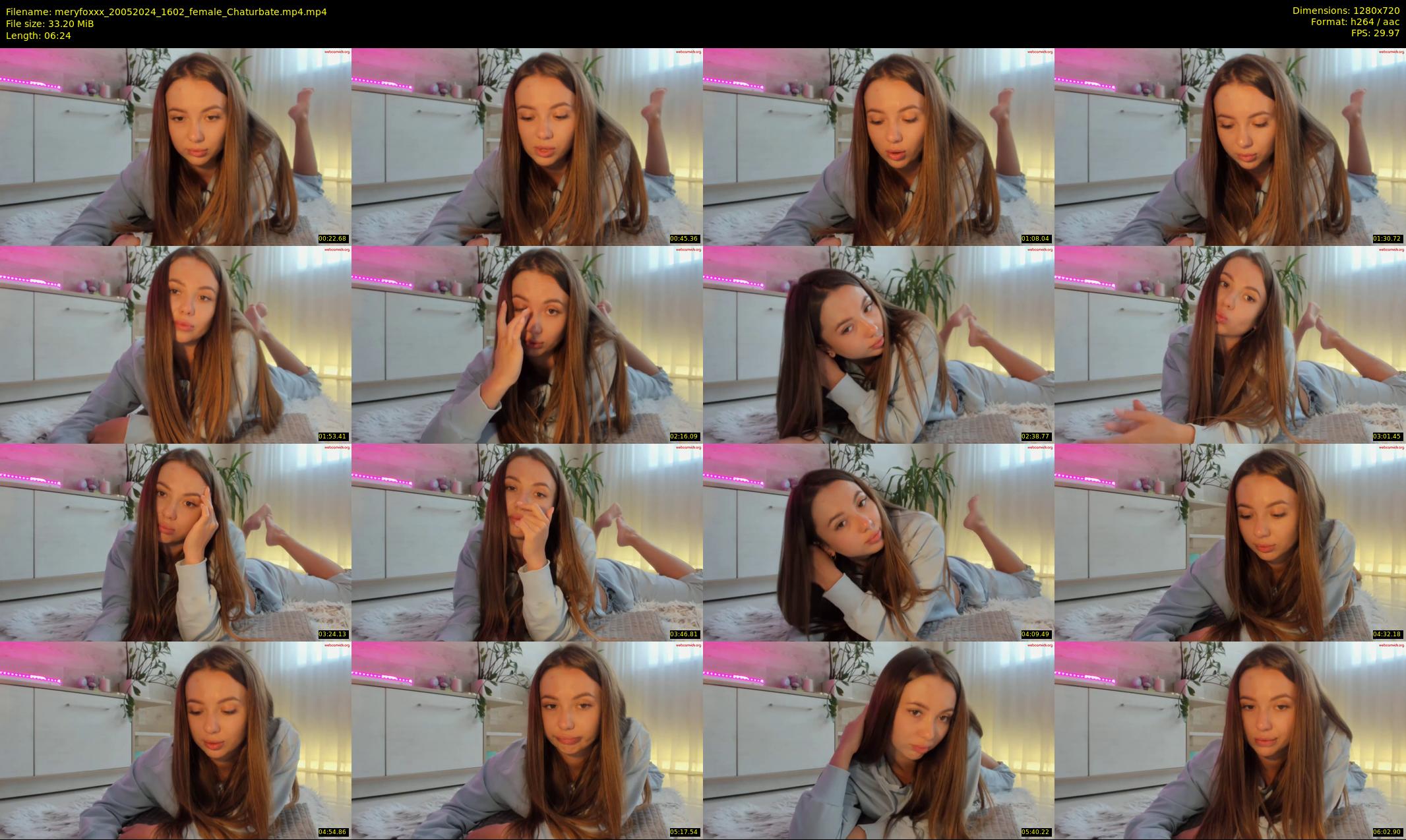meryfoxxx — 7 minute Chaturbate female cam show recording, 720p, May 20, 2024