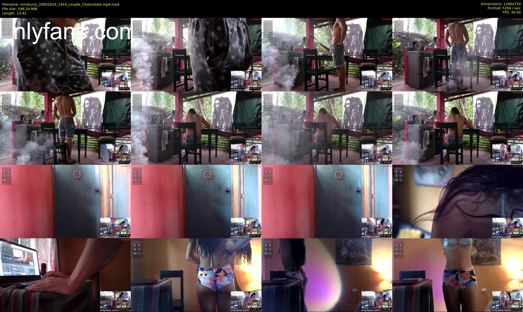 minikunis — 14 minute Chaturbate couple cam show recording, 720p, May 20, 2024