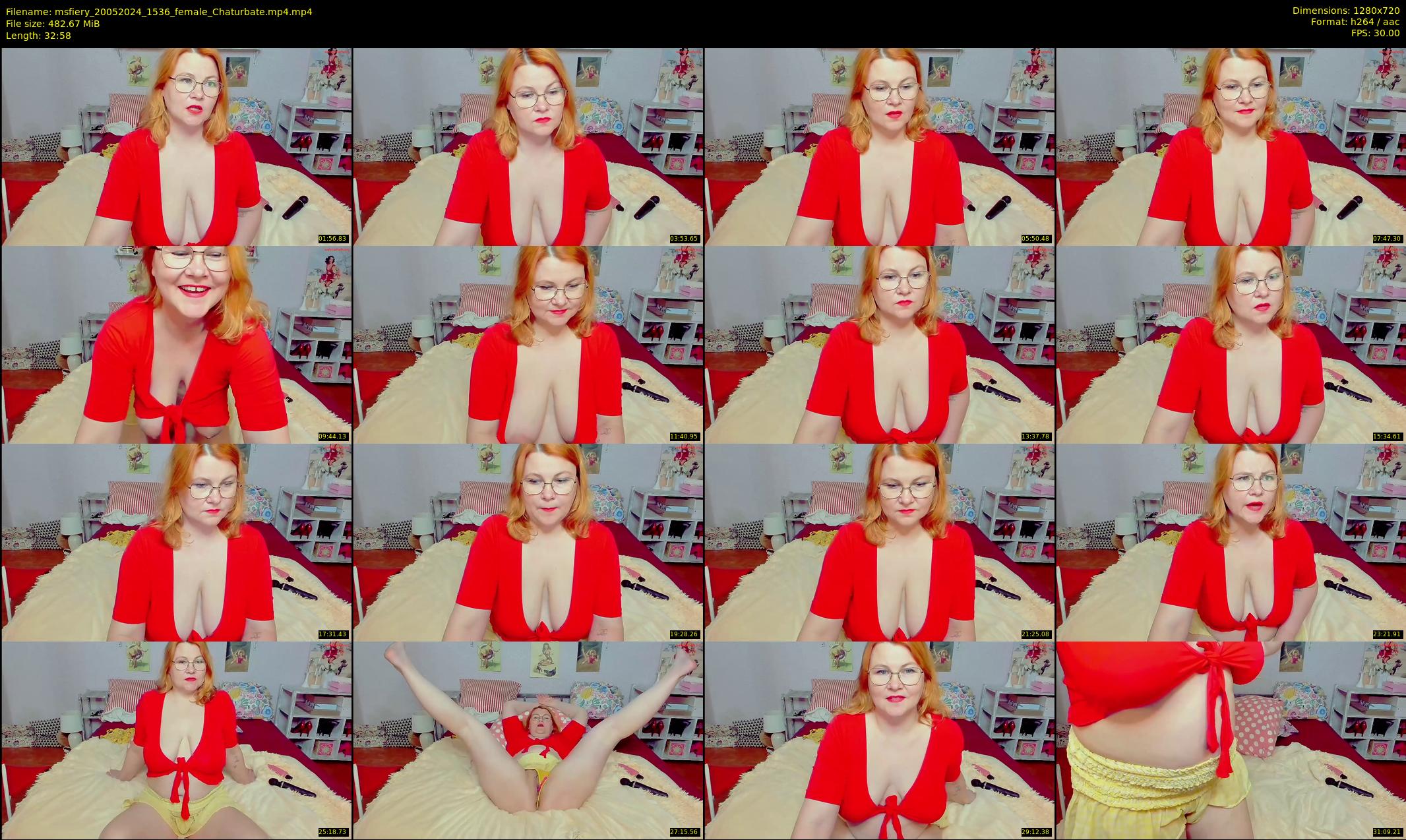 msfiery — 33 minute Chaturbate couple cam show recording, 720p, May 20, 2024