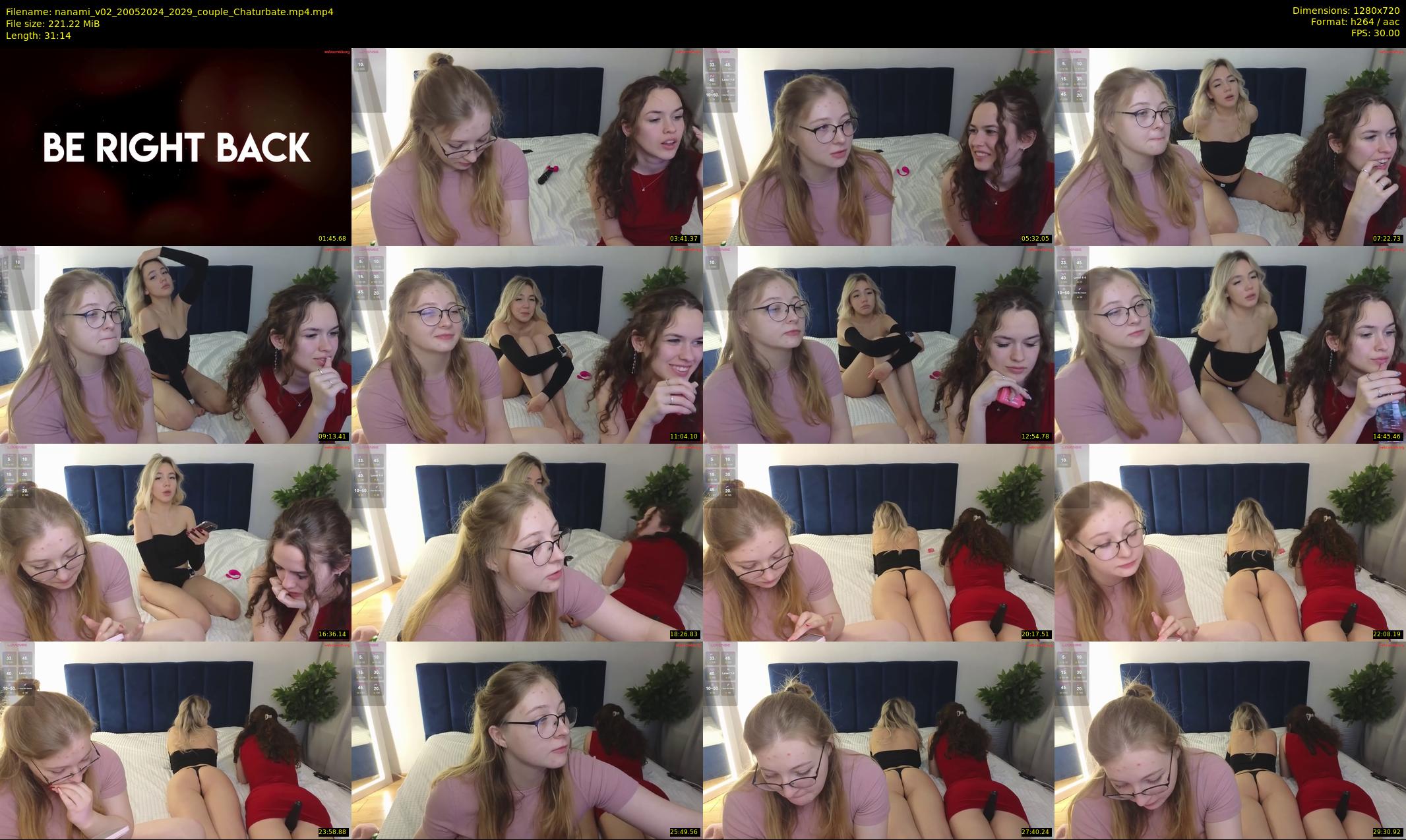 nanami_v02 — 32 minute Chaturbate couple cam show recording, 720p, May 20, 2024