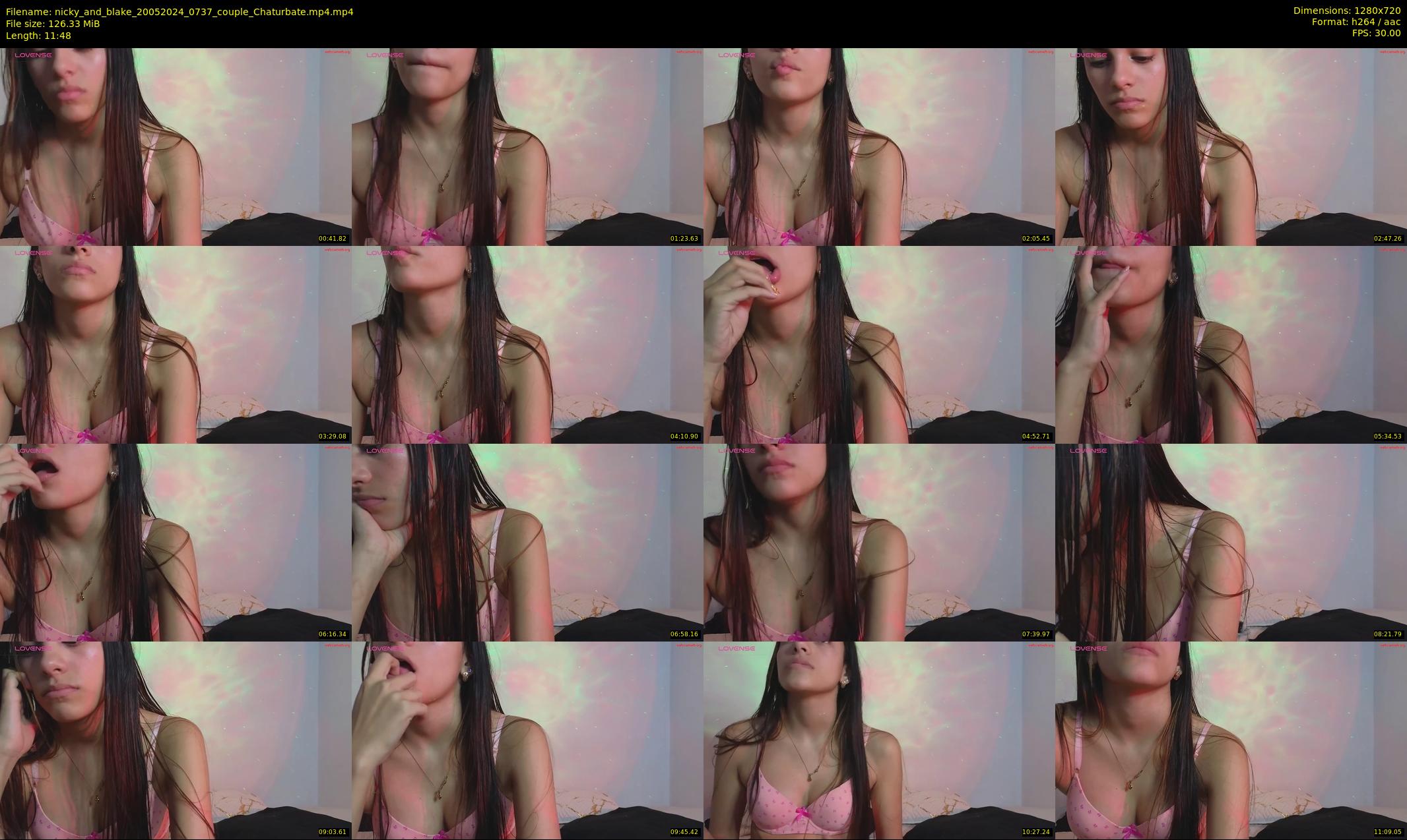 nicky_and_blake — 12 minute Chaturbate couple cam show recording, 720p, May 20, 2024