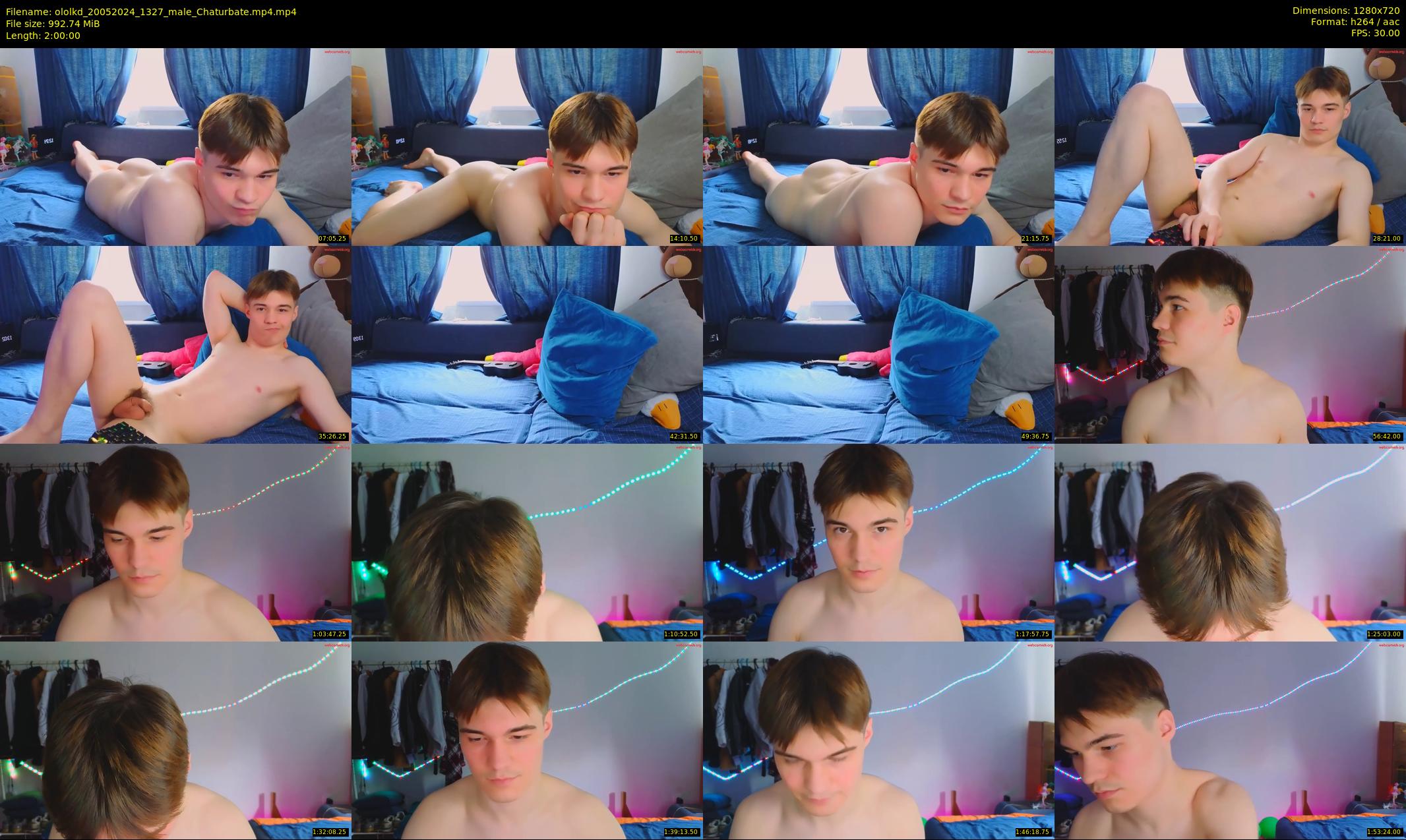 ololkd — 120 minute Chaturbate male cam show recording, 720p, May 20, 2024