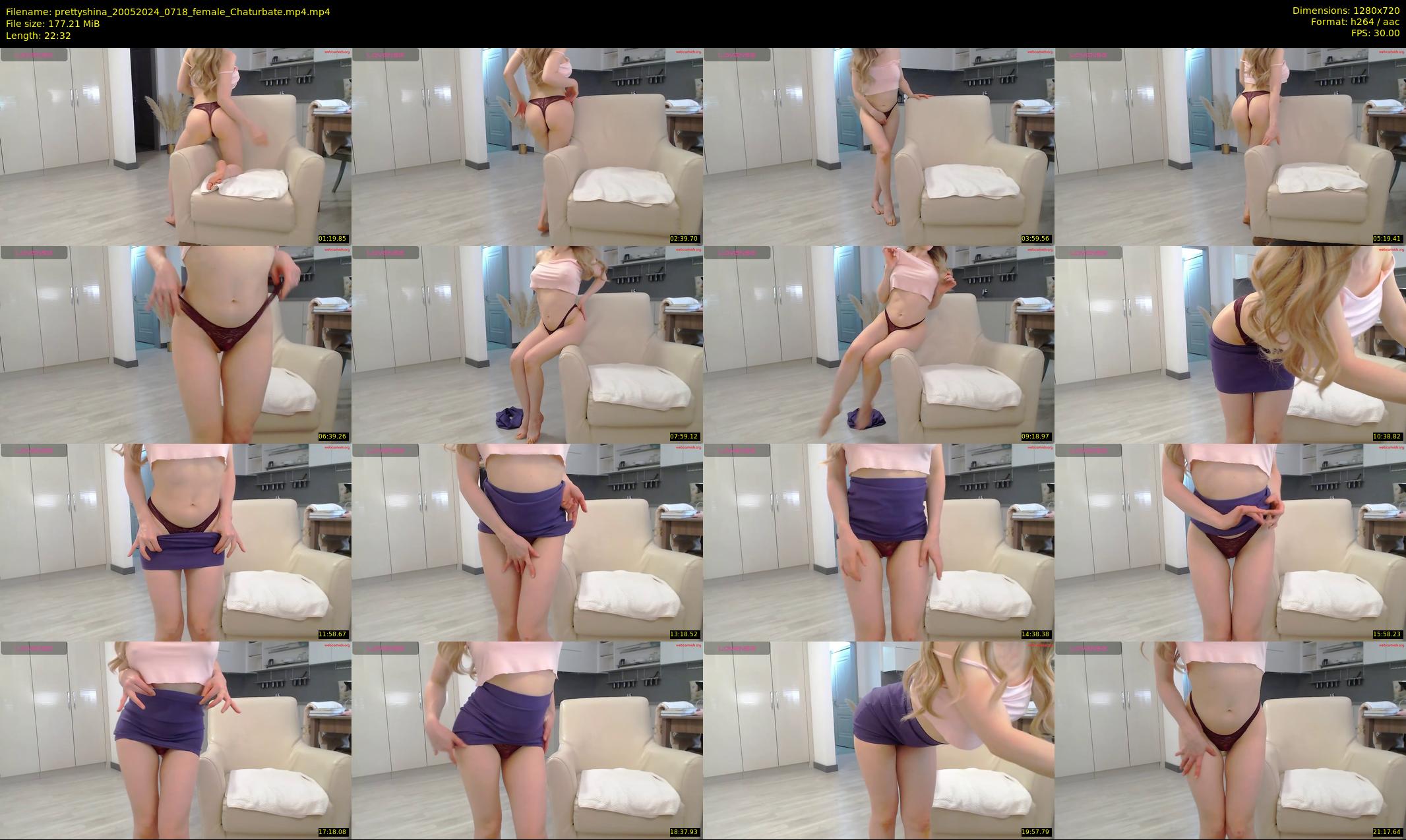 prettyshina — 23 minute Chaturbate female cam show recording, 720p, May 20, 2024