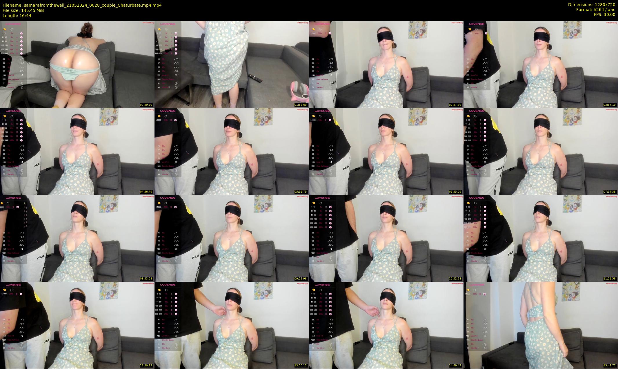 samarafromthewell — 17 minute Chaturbate female cam show recording, 720p, May 21, 2024