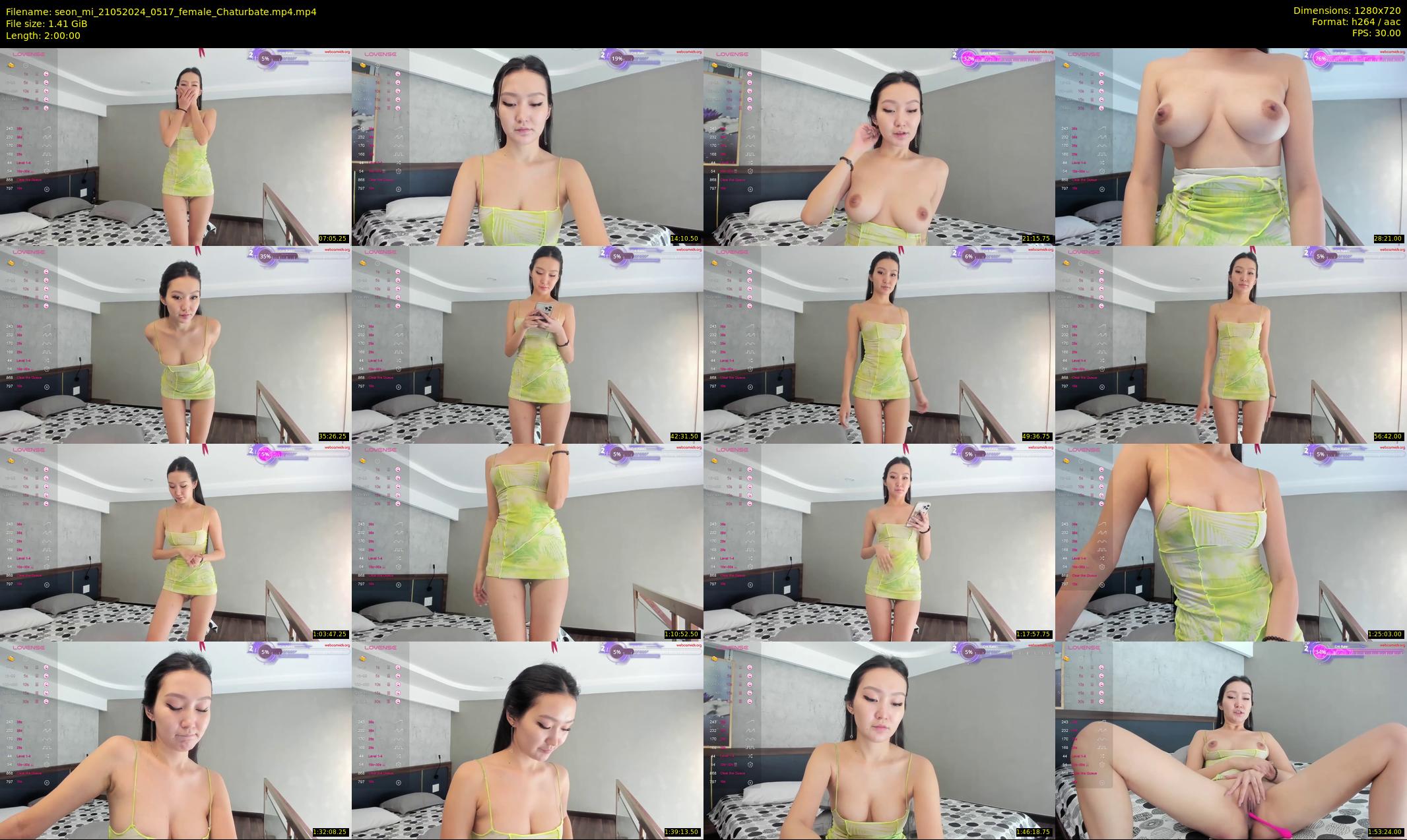 seon_mi — 120 minute Chaturbate female cam show recording, 720p, May 21, 2024