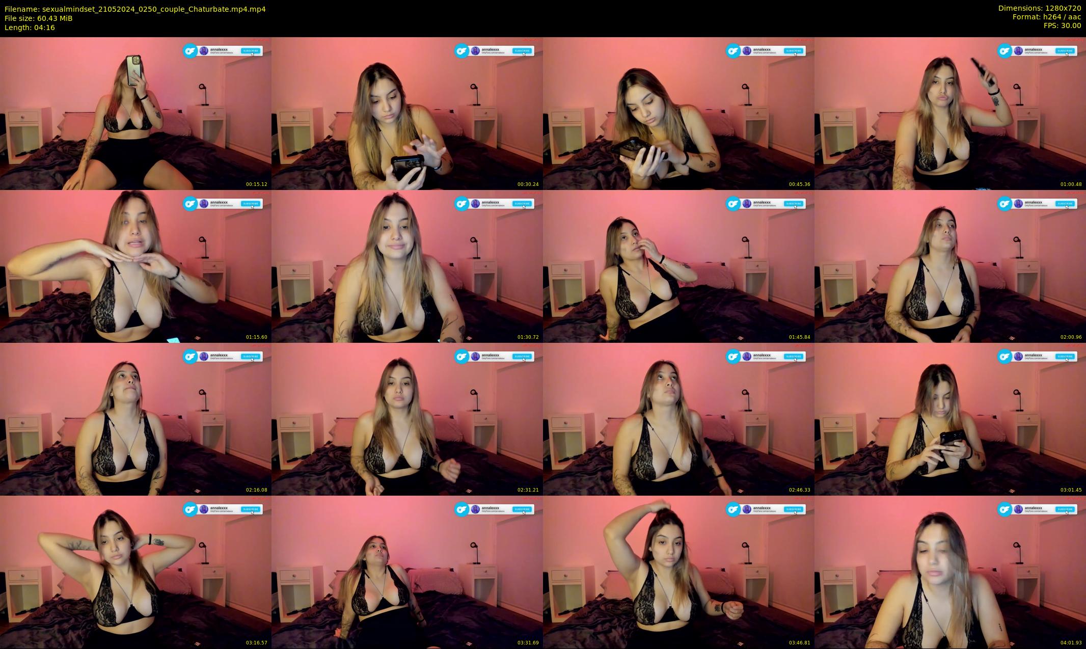 sexualmindset — 5 minute Chaturbate female cam show recording, 720p, May 21, 2024