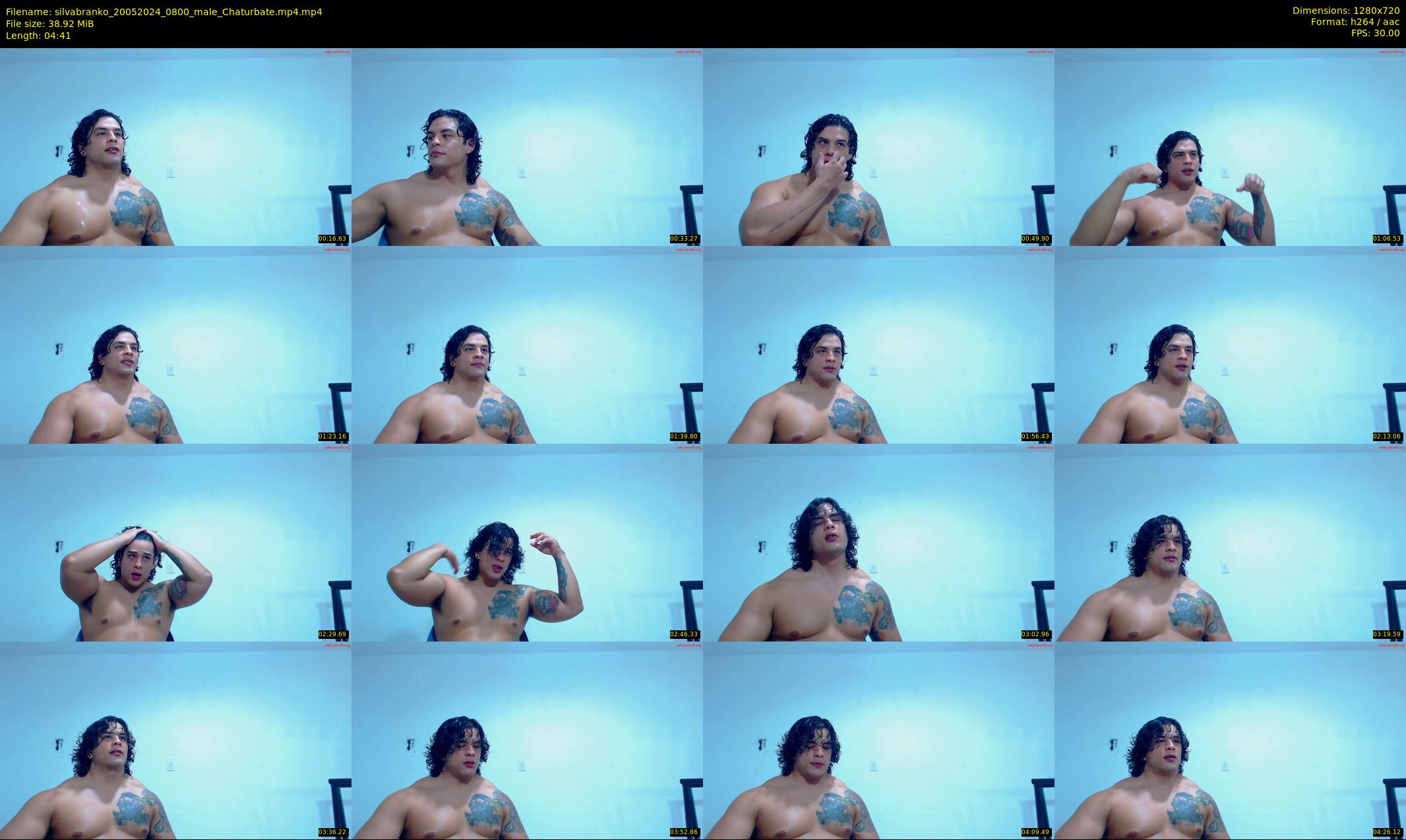 silvabranko — 5 minute Chaturbate male cam show recording, 720p, May 20, 2024