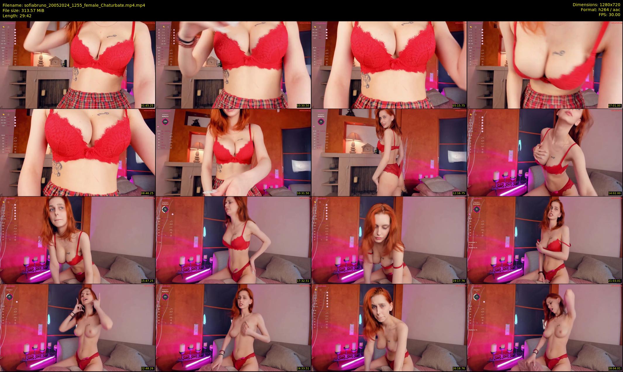 sofiabruno — 30 minute Chaturbate female cam show recording, 720p, May 20, 2024