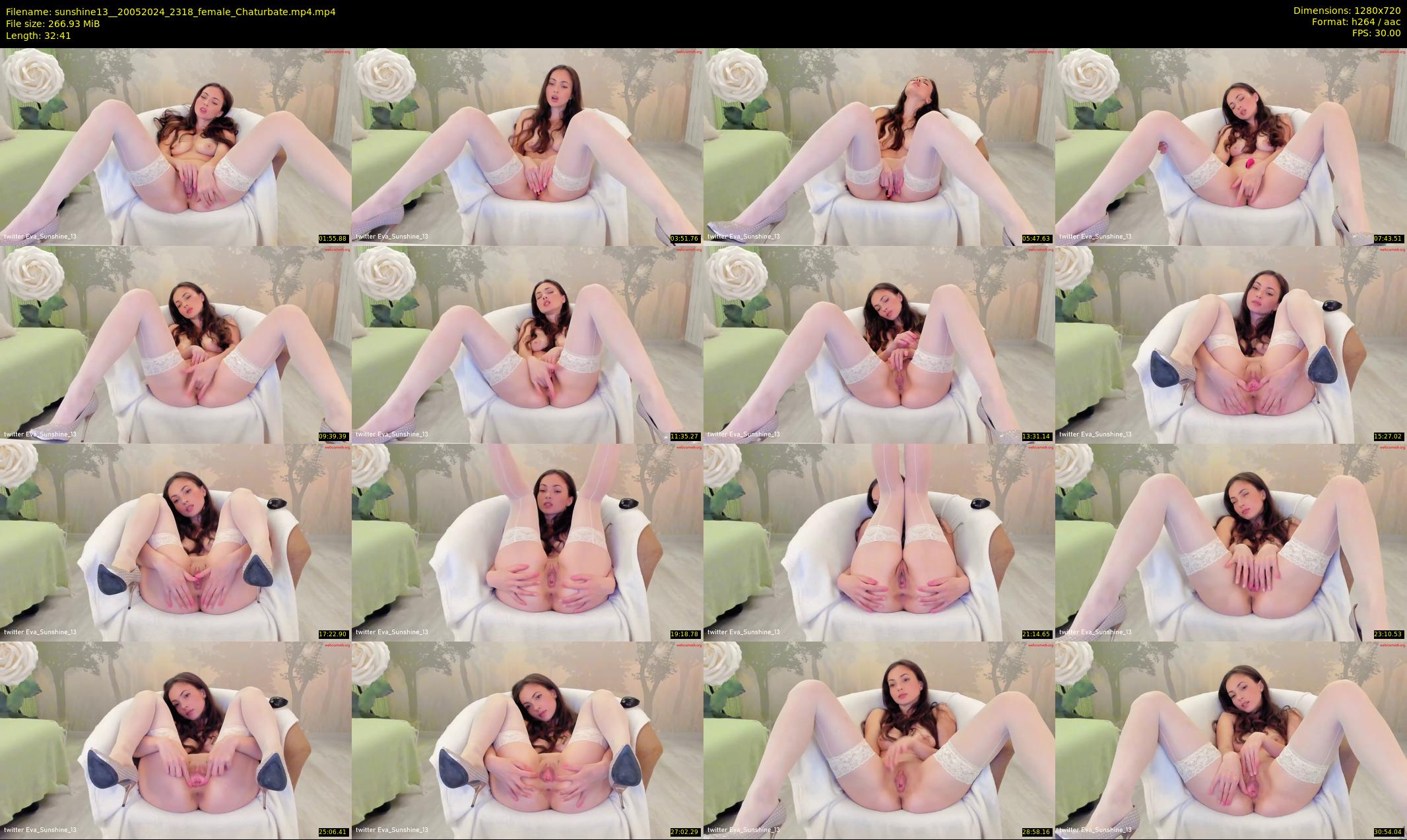 sunshine13_ — 33 minute Chaturbate female cam show recording, 720p, May 20, 2024