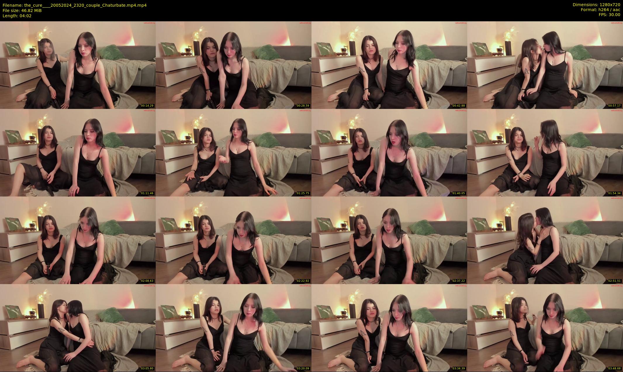 the_cure___ — 5 minute Chaturbate couple cam show recording, 720p, May 20, 2024