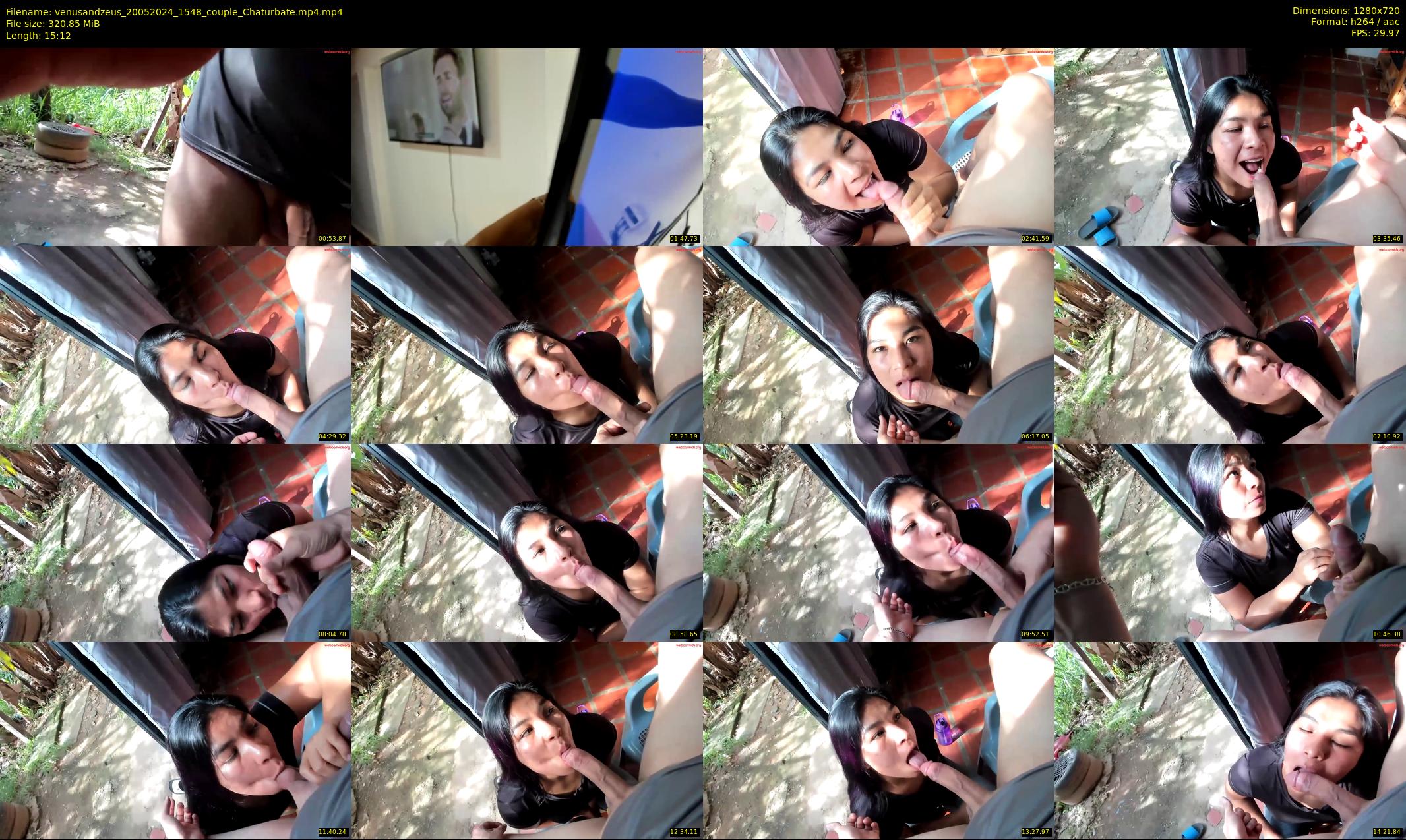 venusandzeus — 16 minute Chaturbate couple cam show recording, 720p, May 20, 2024