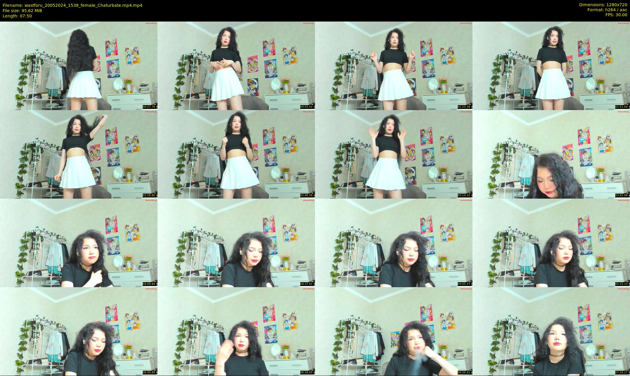 wastforu — 8 minute Chaturbate female cam show recording, 720p, May 20, 2024