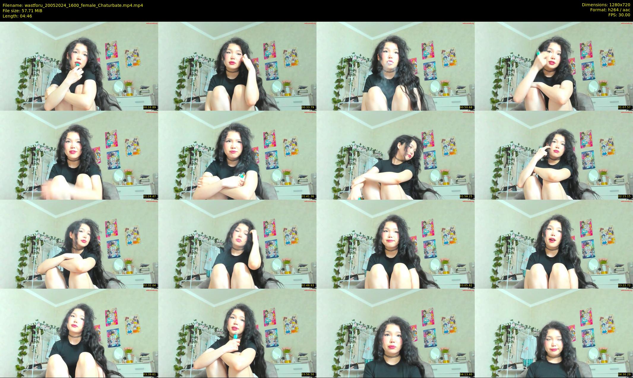wastforu — 5 minute Chaturbate female cam show recording, 720p, May 20, 2024