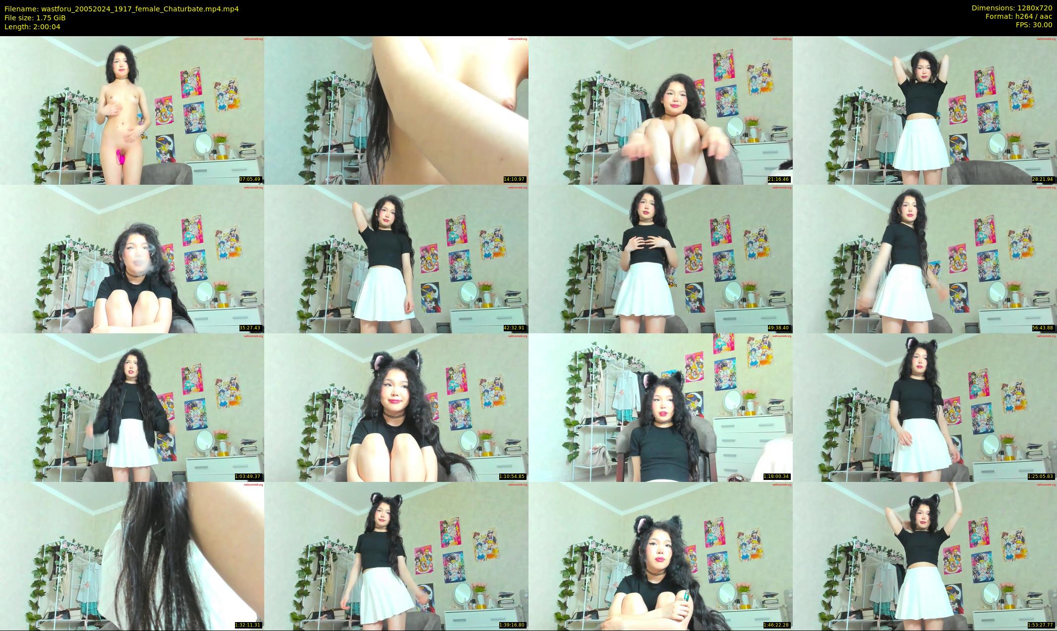 wastforu — 121 minute Chaturbate female cam show recording, 720p, May 20, 2024