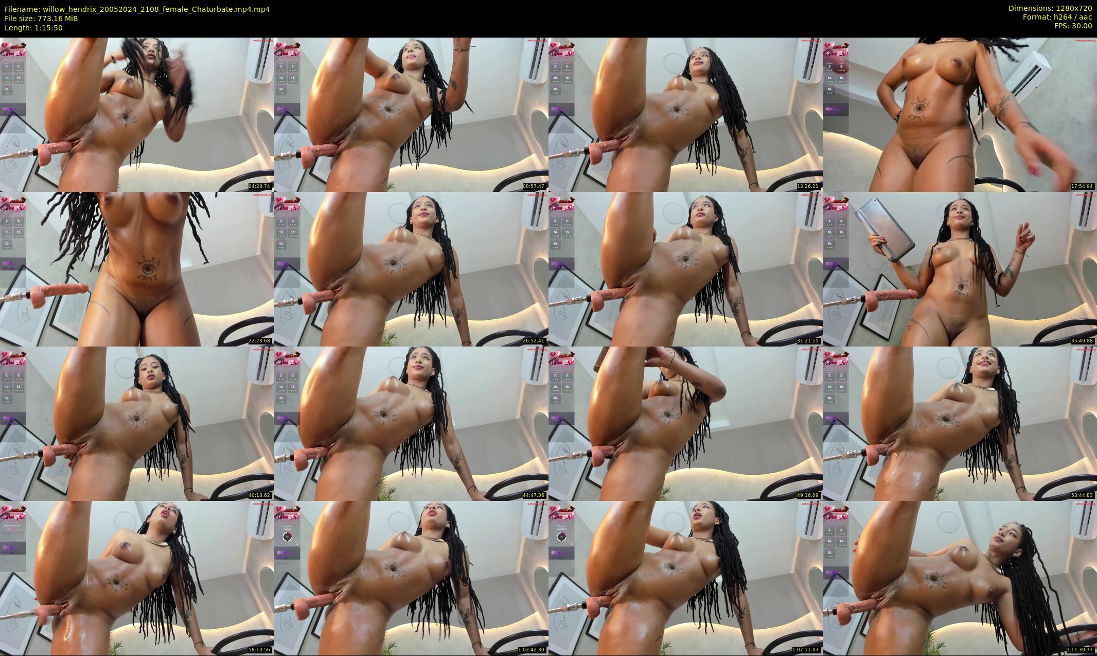 willow_hendrix — 76 minute Chaturbate female cam show recording, 720p, May 20, 2024