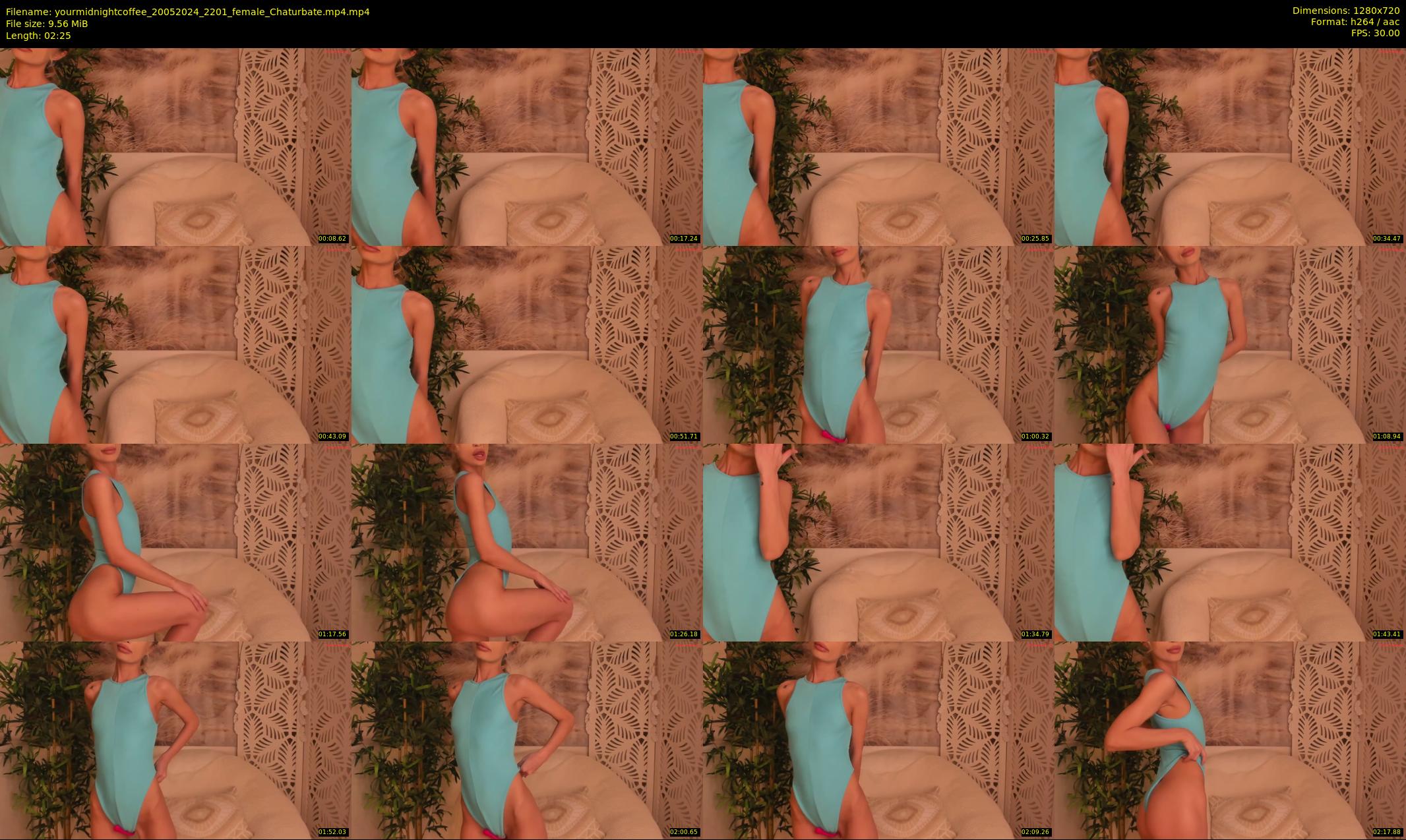 yourmidnightcoffee — 3 minute Chaturbate female cam show recording, 720p, May 20, 2024