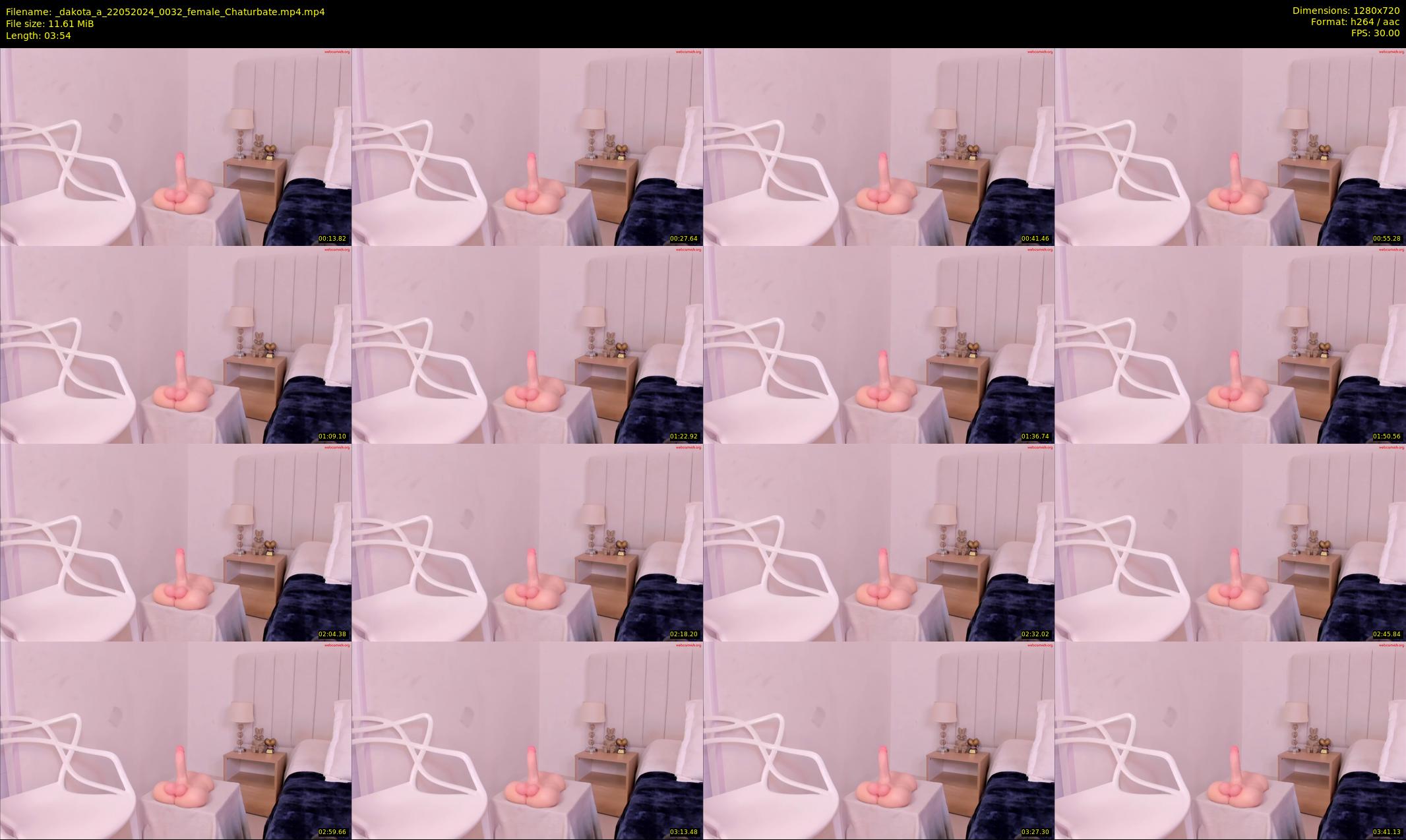 _dakota_a — 4 minute Chaturbate female cam show recording, 720p, May 22, 2024