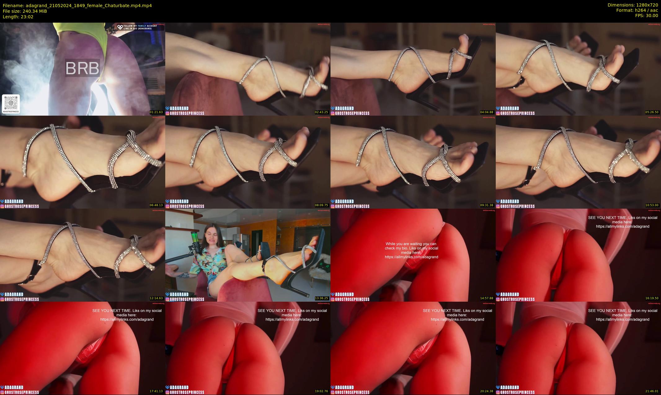 adagrand — 24 minute Chaturbate female cam show recording, 720p, May 21, 2024