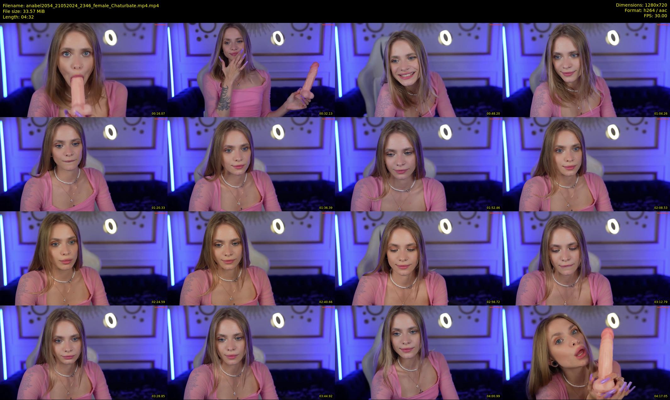 anabel2054 — 5 minute Chaturbate female cam show recording, 720p, May 21, 2024