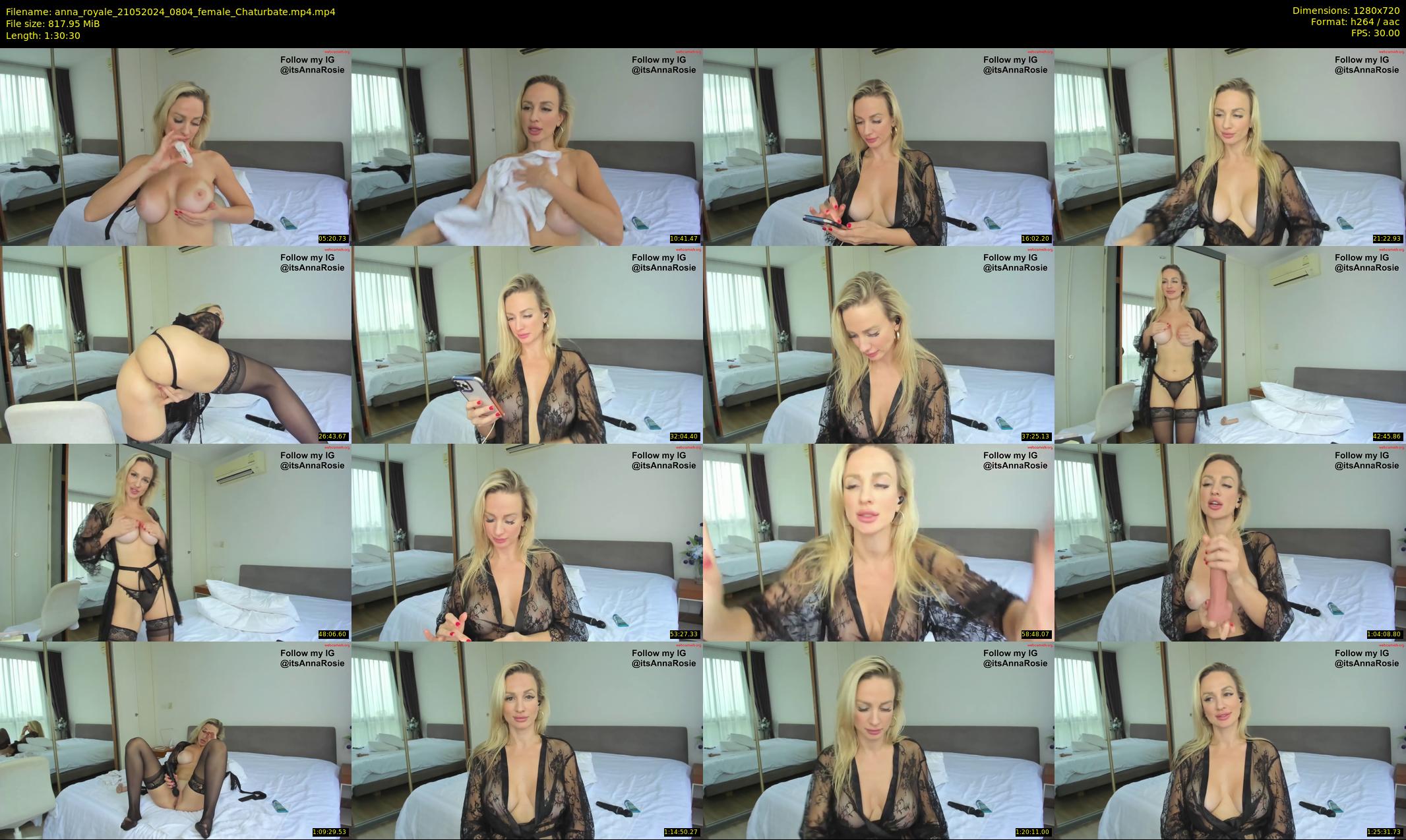 anna_royale — 91 minute Chaturbate female cam show recording, 720p, May 21, 2024