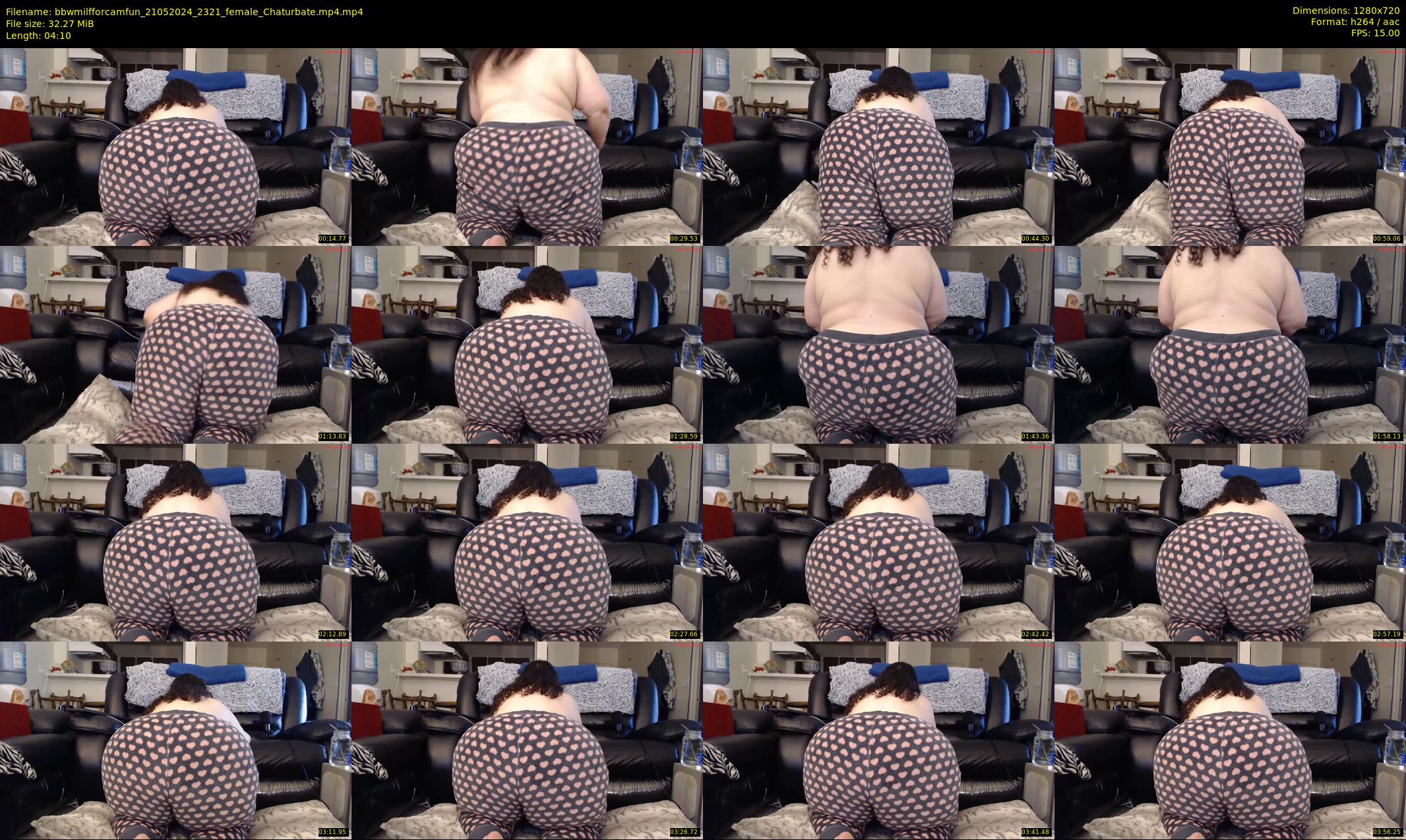 bbwmilfforcamfun — 5 minute Chaturbate female cam show recording, 720p, May 21, 2024