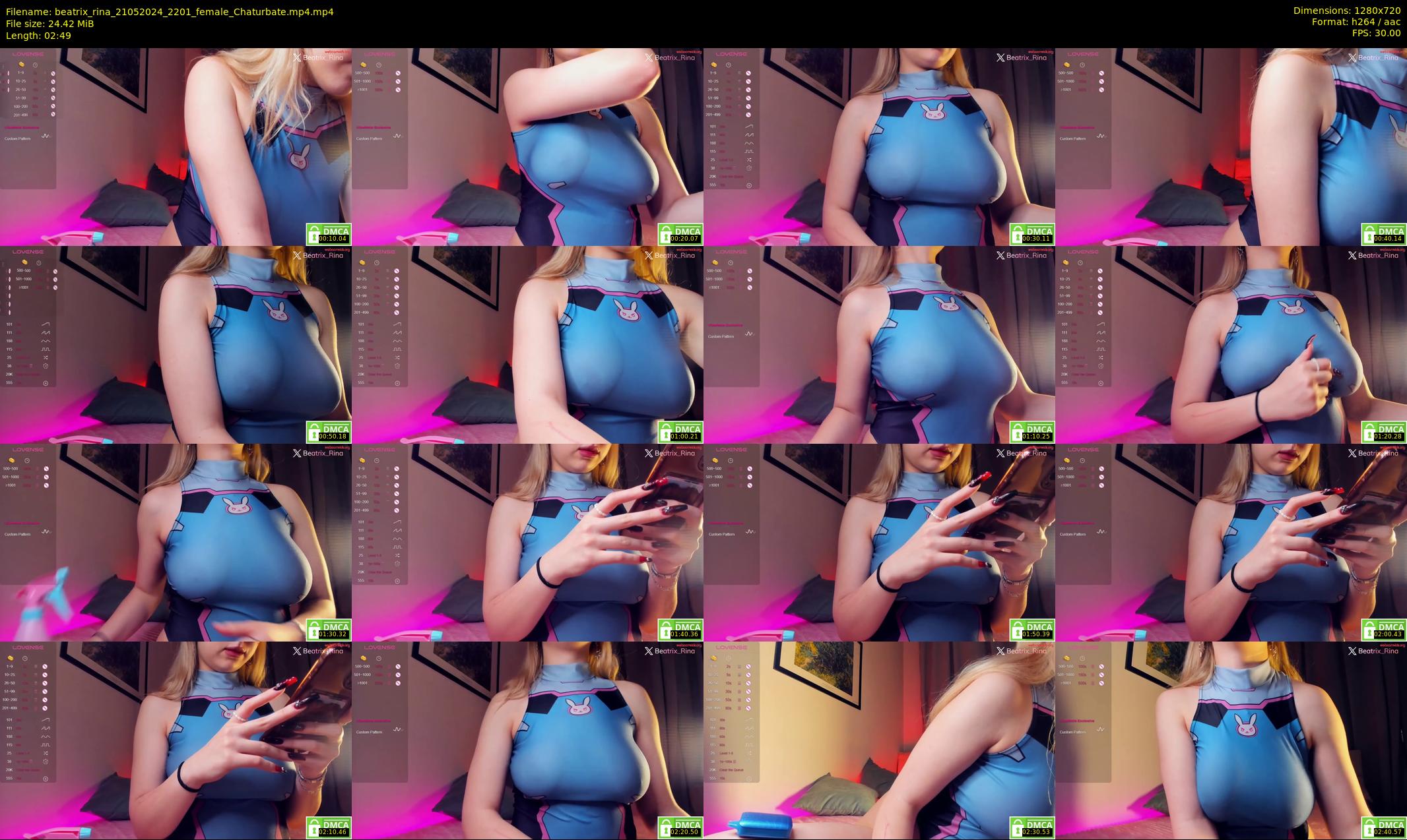 beatrix_rina — 3 minute Chaturbate female cam show recording, 720p, May 21, 2024