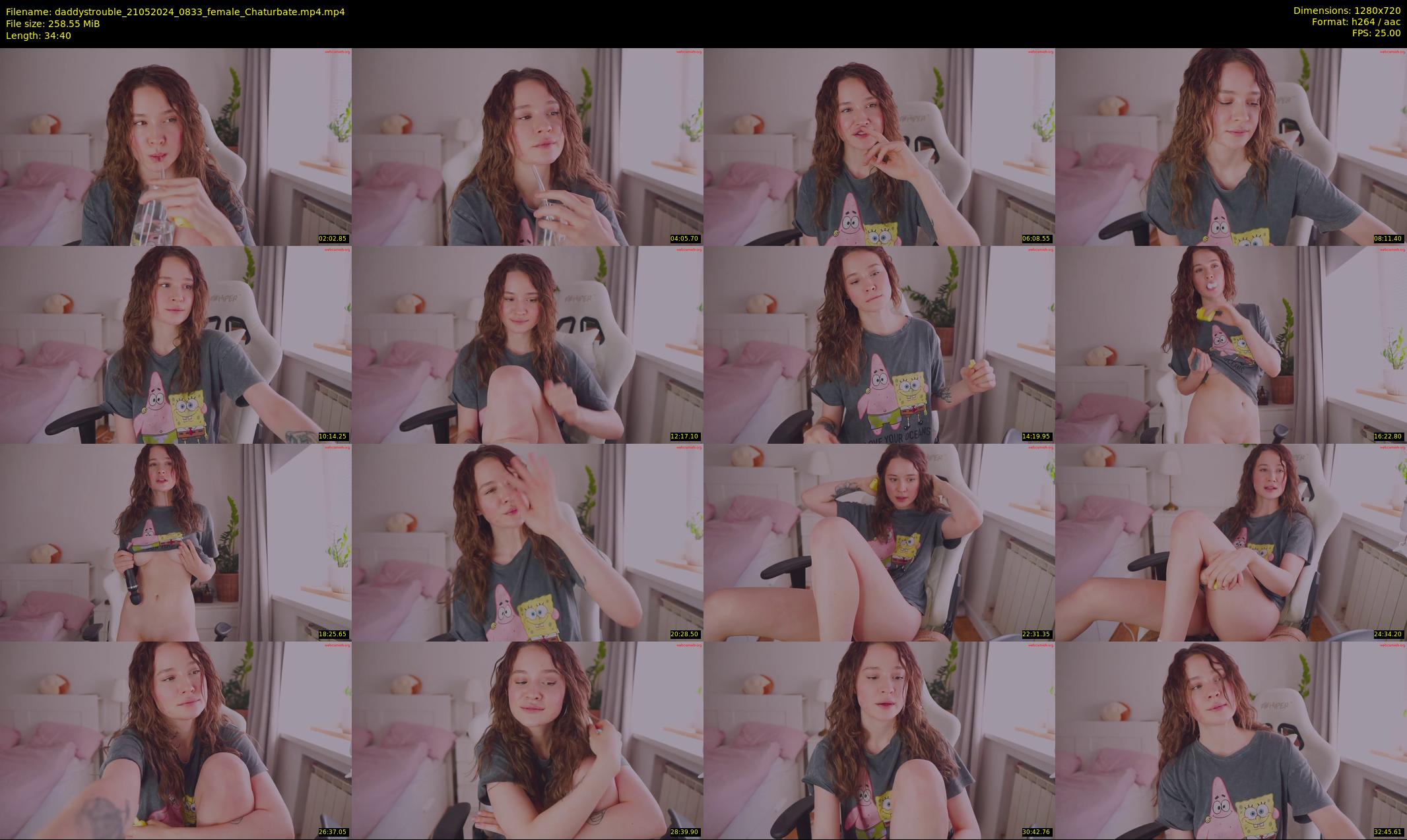 daddystrouble — 35 minute Chaturbate female cam show recording, 720p, May 21, 2024