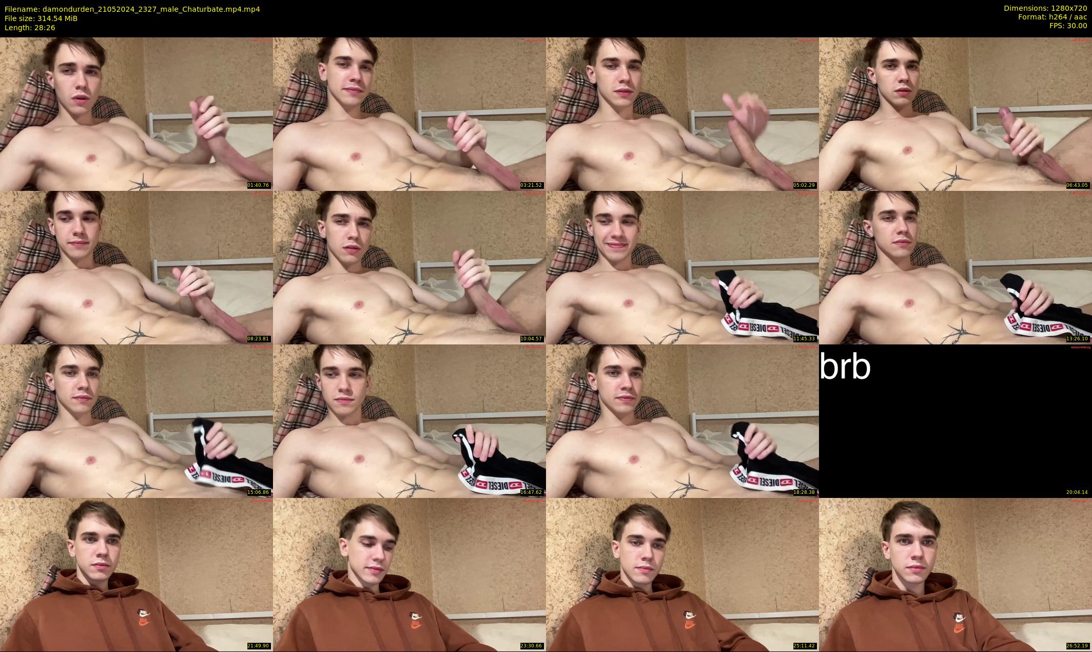 damondurden — 29 minute Chaturbate male cam show recording, 720p, May 21, 2024