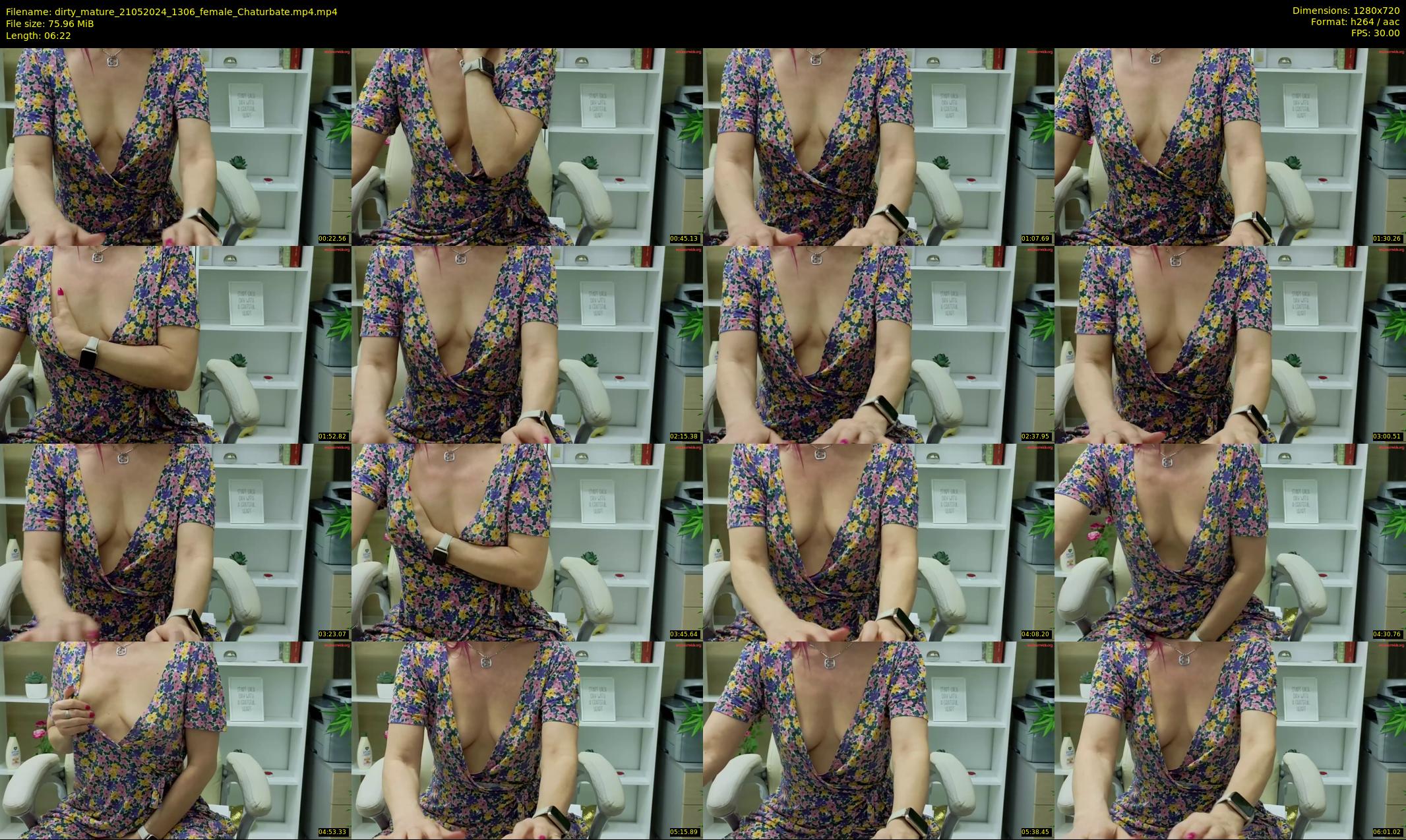 dirty_mature — 7 minute Chaturbate female cam show recording, 720p, May 21, 2024