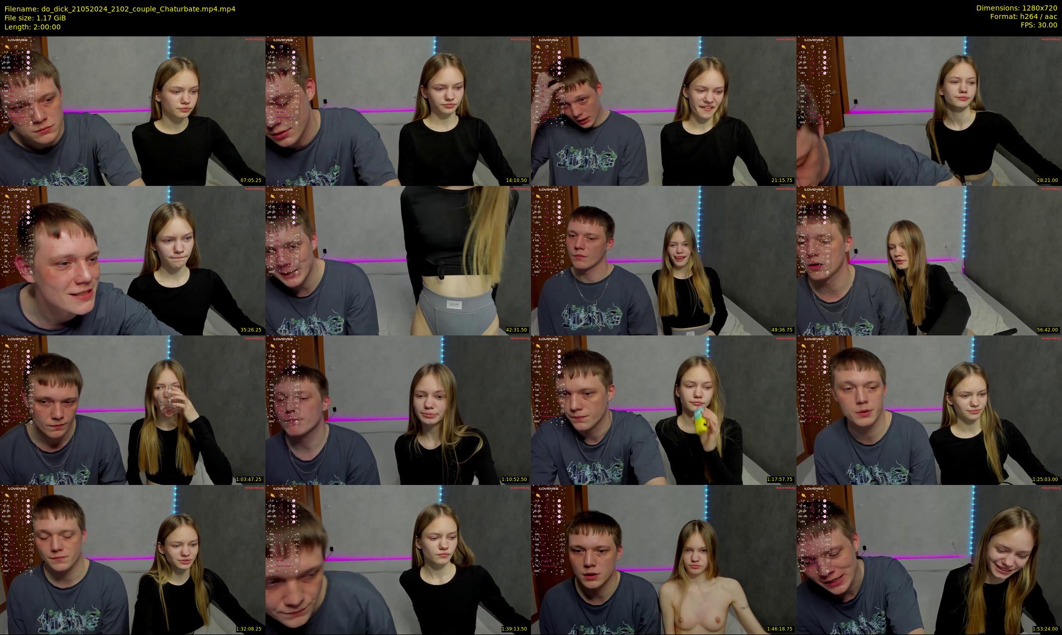 do_dick — 120 minute Chaturbate couple cam show recording, 720p, May 21, 2024