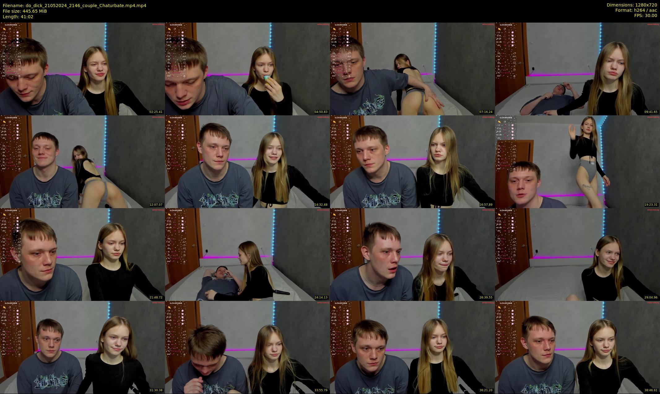 do_dick — 42 minute Chaturbate couple cam show recording, 720p, May 21, 2024