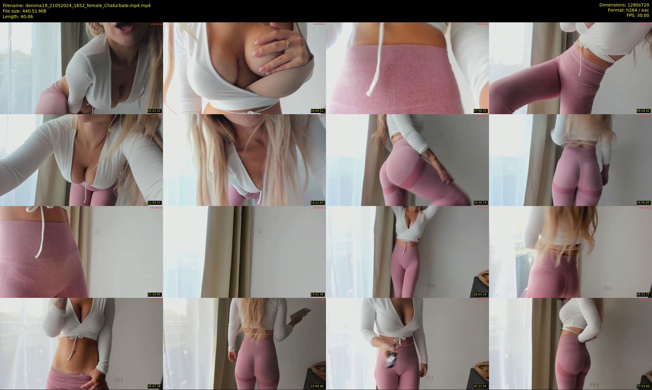 donnna19 — 41 minute Chaturbate female cam show recording, 720p, May 21, 2024