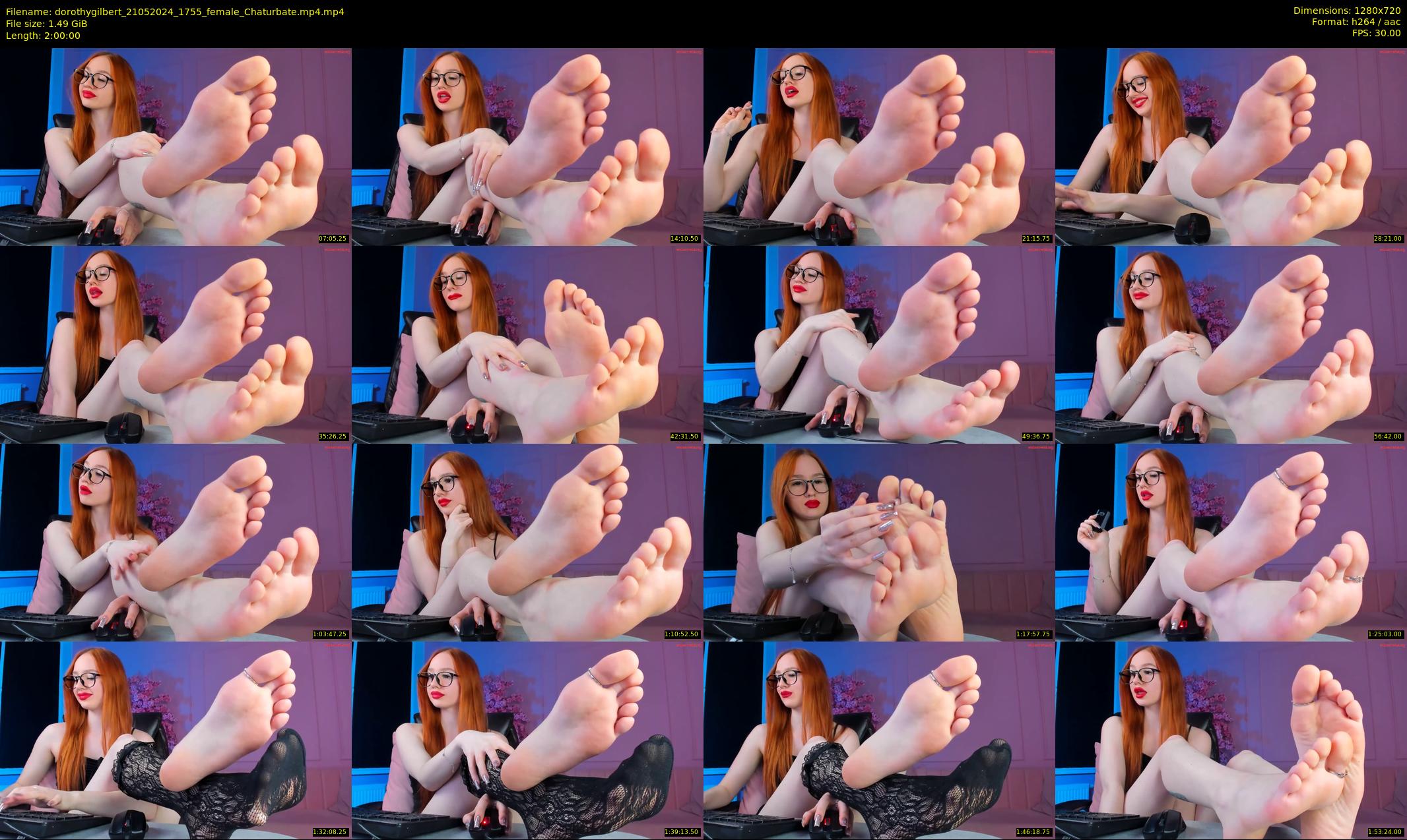 dorothygilbert — 120 minute Chaturbate female cam show recording, 720p, May 21, 2024