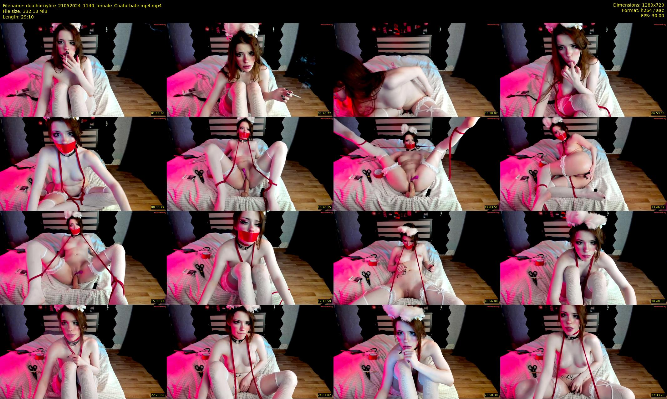 dualhornyfire — 30 minute Chaturbate couple cam show recording, 720p, May 21, 2024