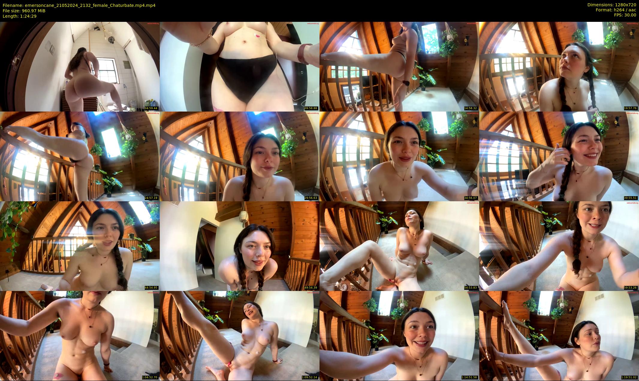 emersoncane — 85 minute Chaturbate female cam show recording, 720p, May 21, 2024