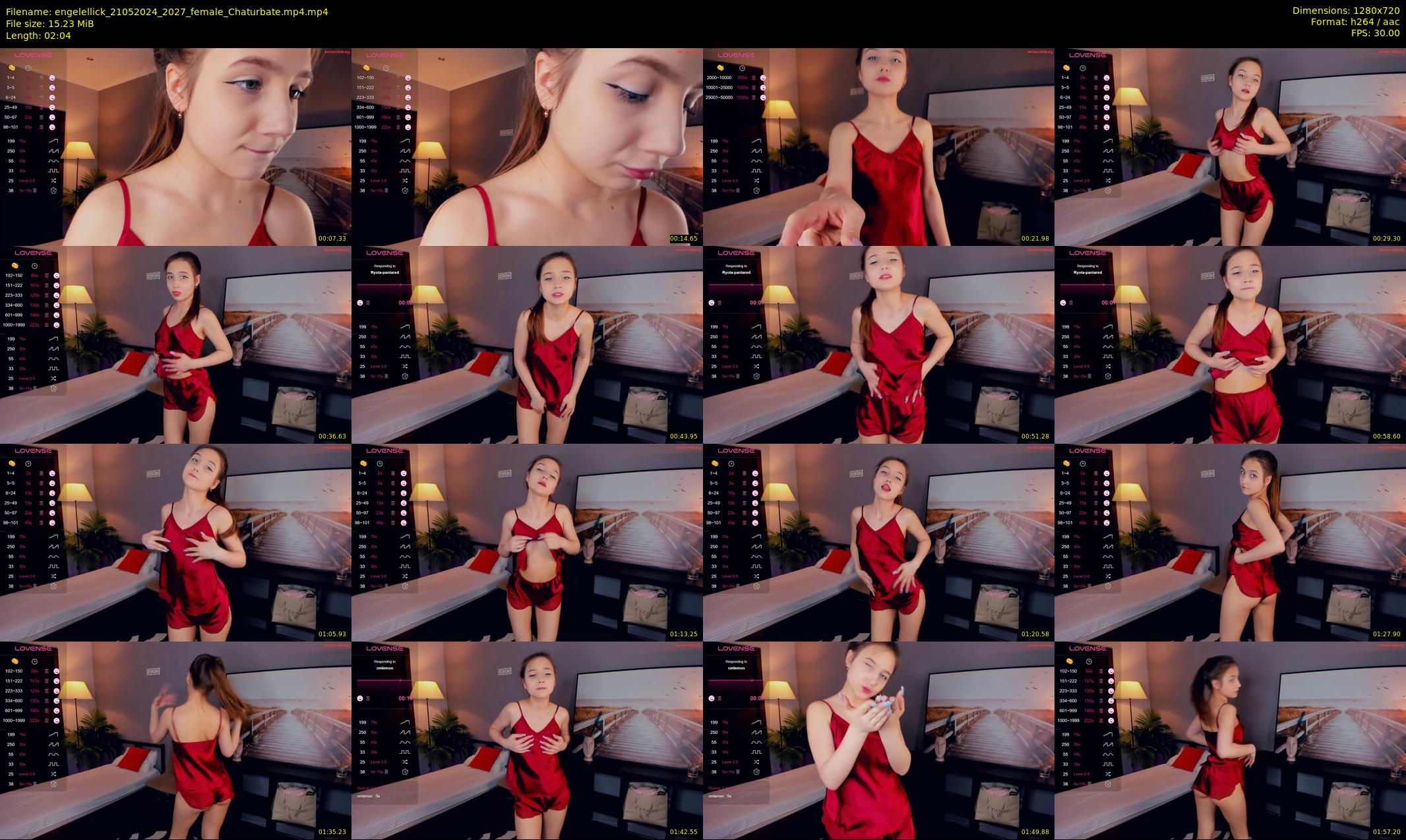 engelellick — 3 minute Chaturbate female cam show recording, 720p, May 21, 2024
