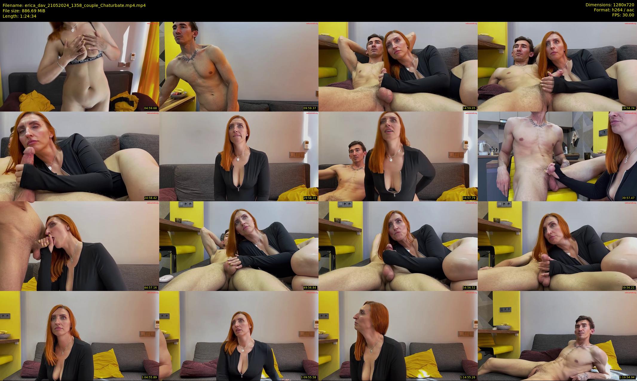 erica_dav — 85 minute Chaturbate couple cam show recording, 720p, May 21, 2024