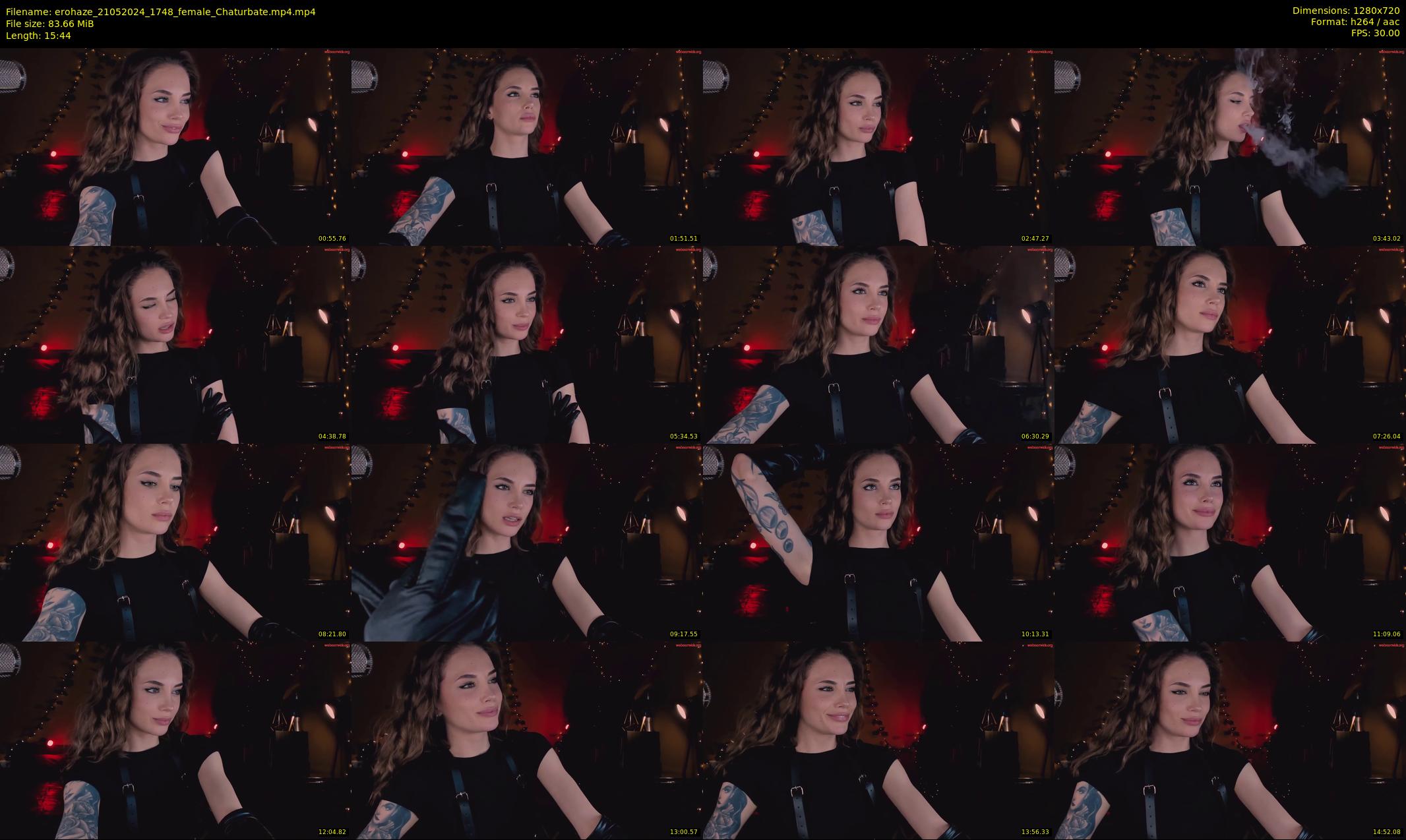 erohaze — 16 minute Chaturbate female cam show recording, 720p, May 21, 2024