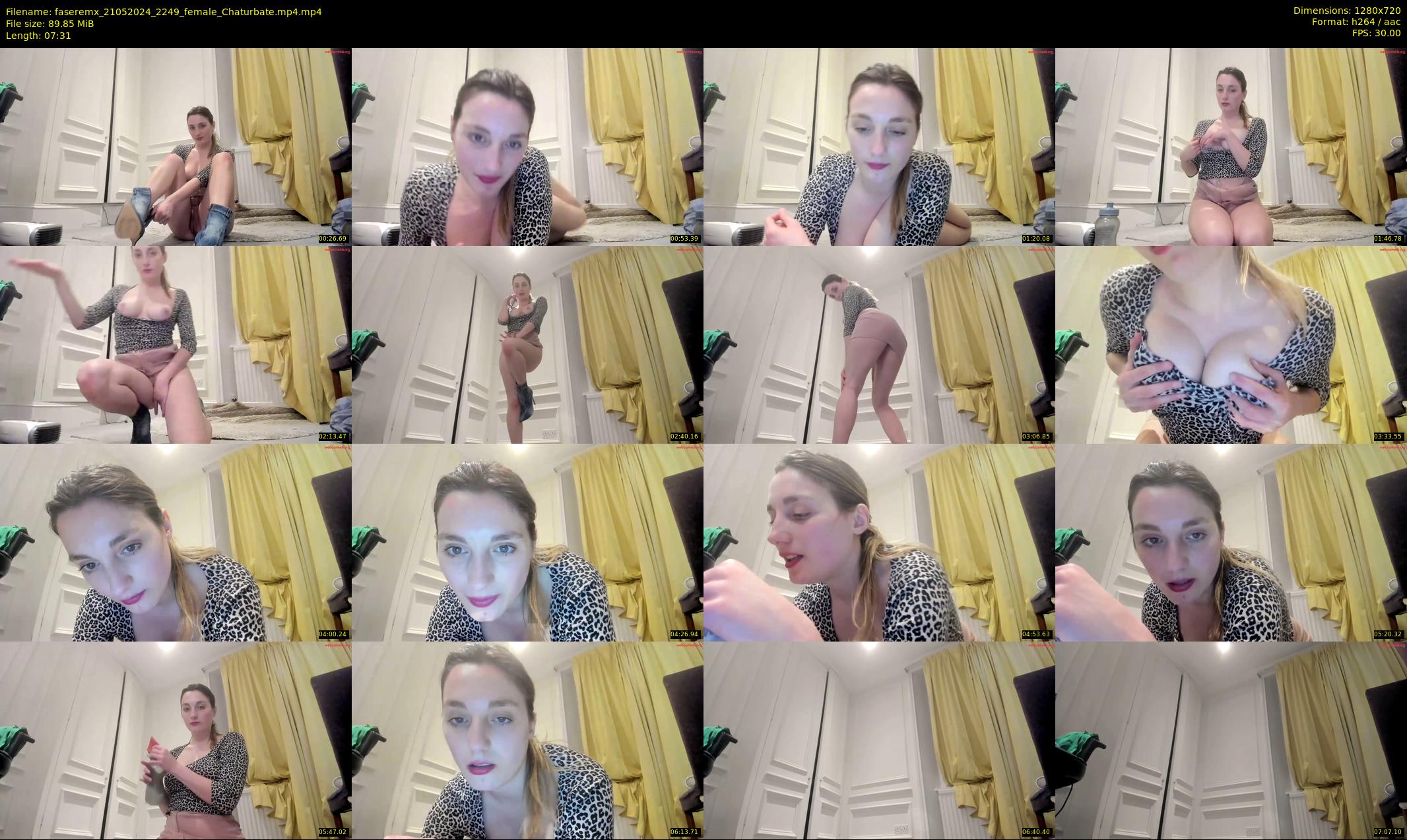 faseremx — 8 minute Chaturbate female cam show recording, 720p, May 21, 2024