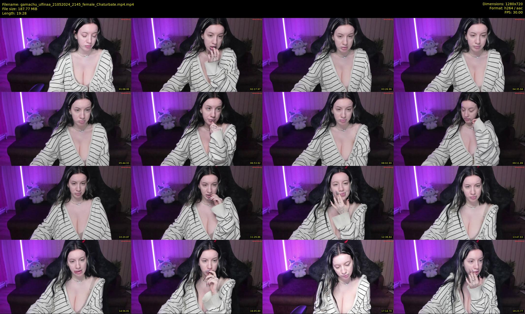 gamachu_ulfinaa — 20 minute Chaturbate female cam show recording, 720p, May 21, 2024
