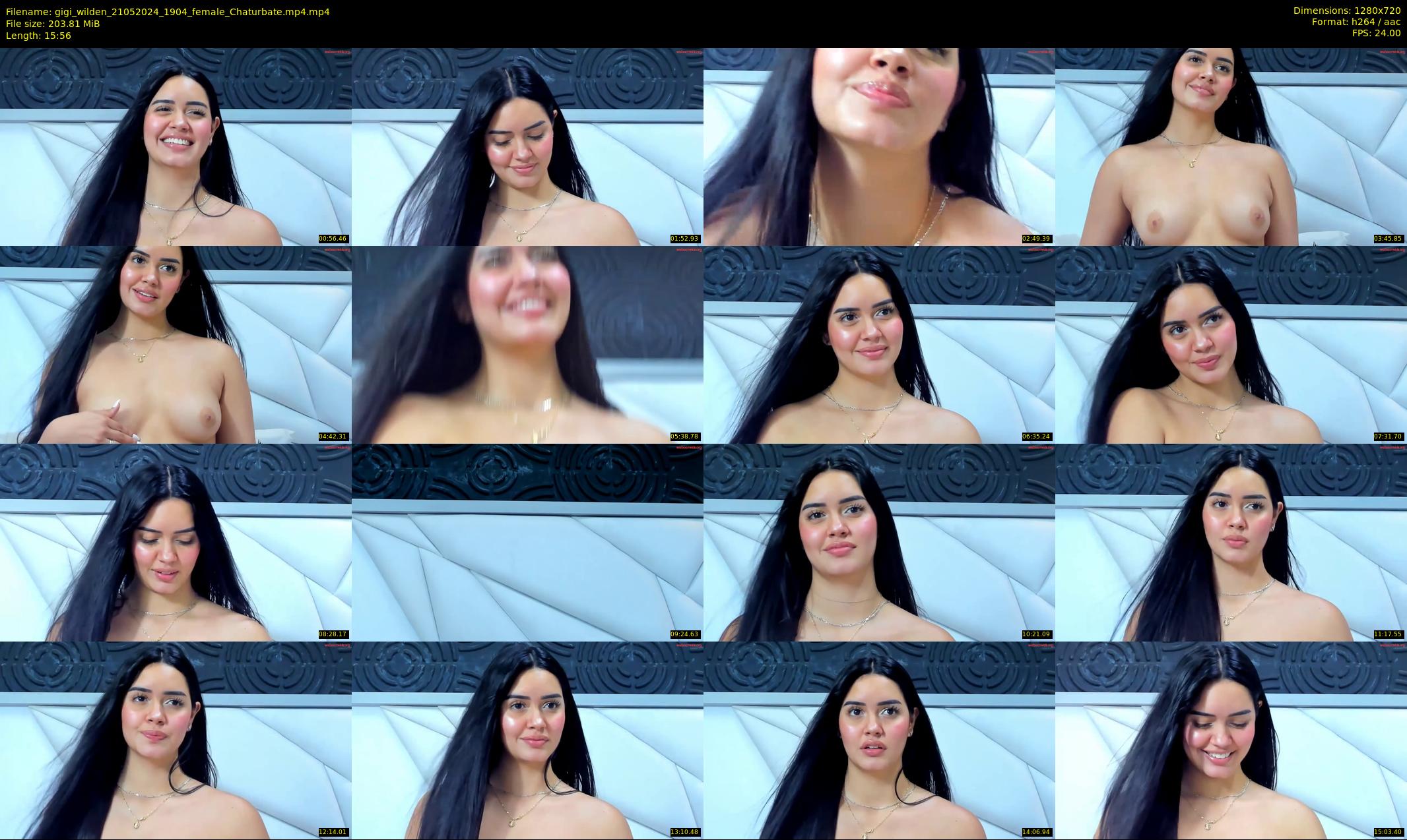 gigi_wilden — 16 minute Chaturbate female cam show recording, 720p, May 21, 2024