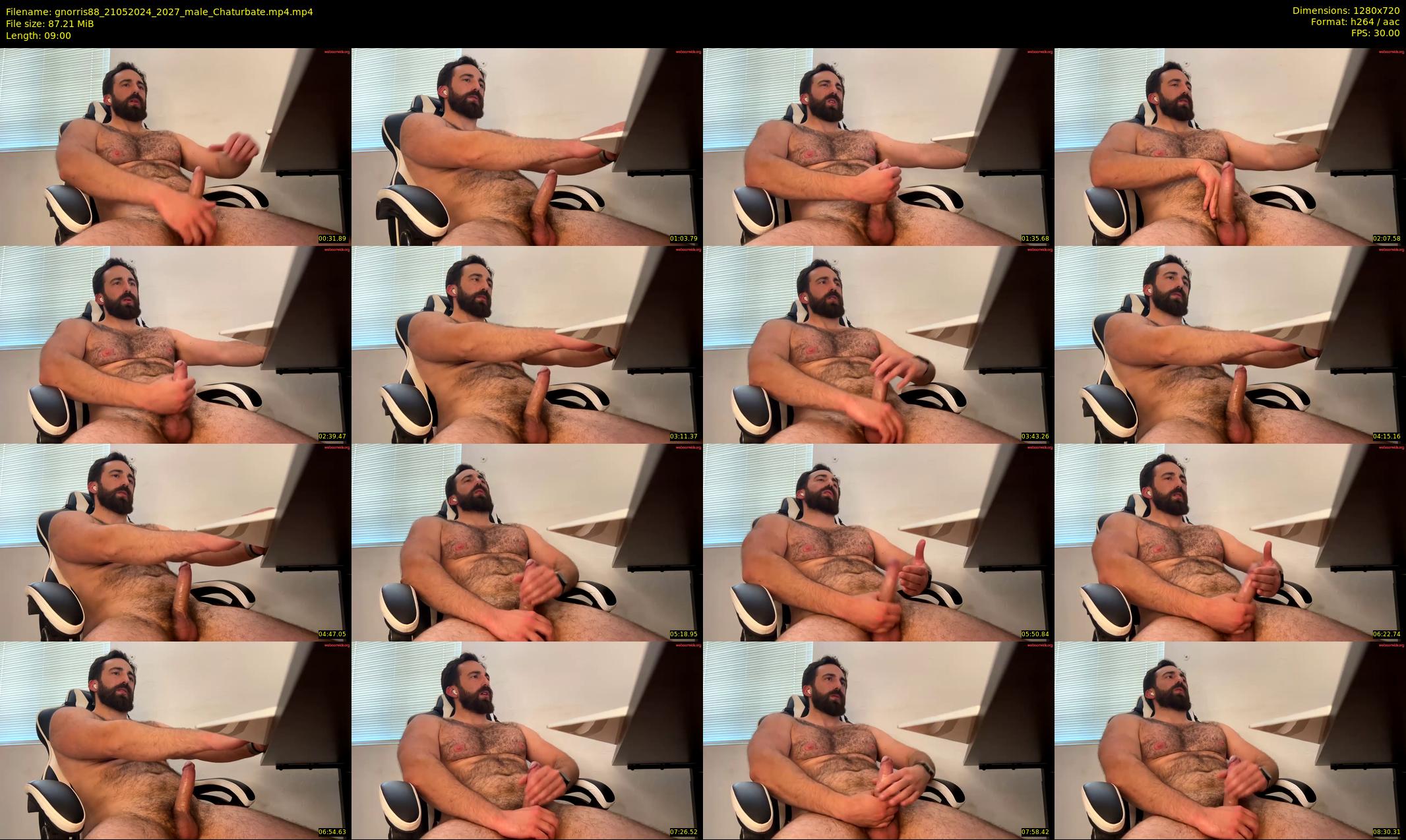gnorris88 — 9 minute Chaturbate male cam show recording, 720p, May 21, 2024