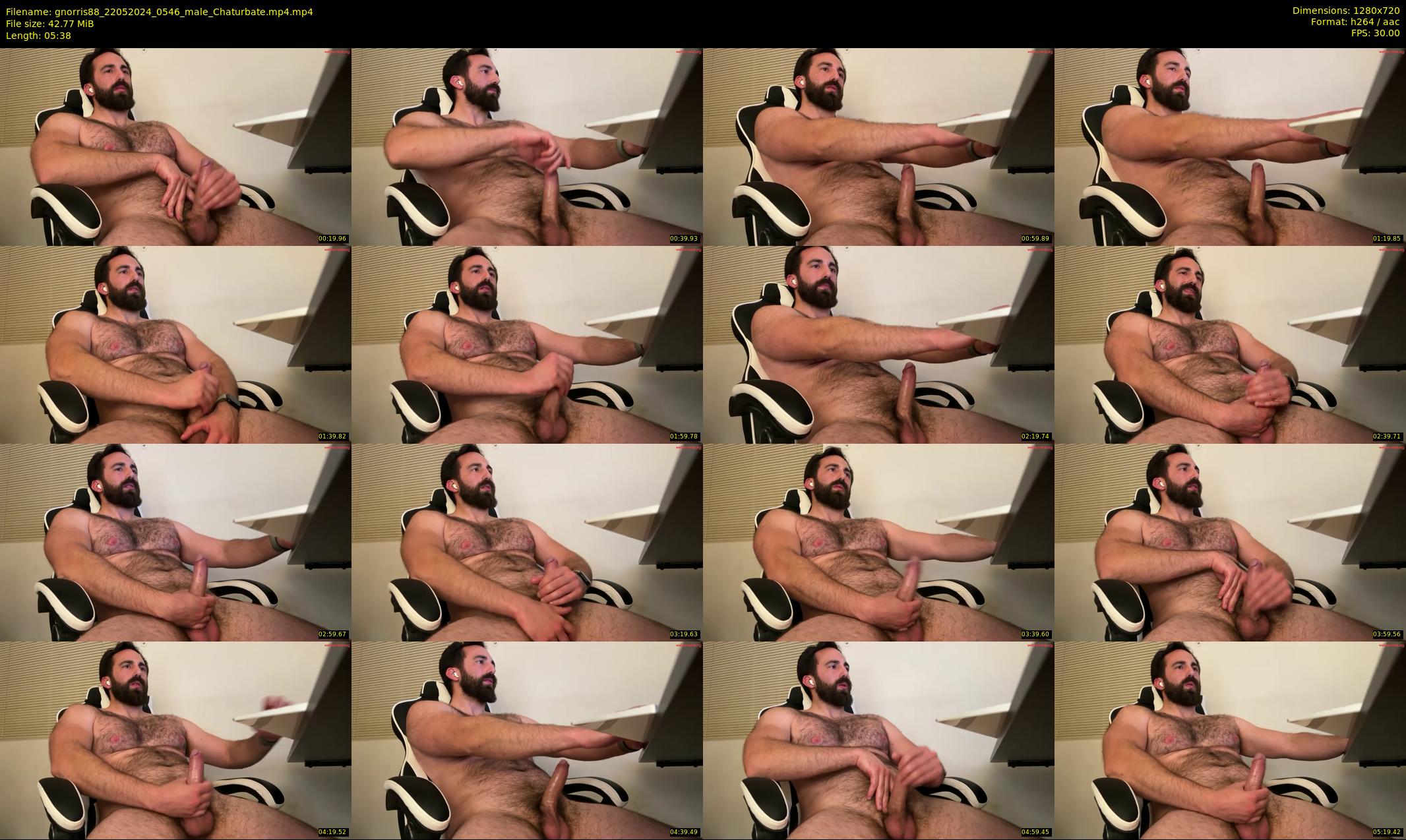 gnorris88 — 6 minute Chaturbate male cam show recording, 720p, May 22, 2024