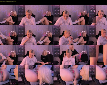 hottyblonds — 39 minute Chaturbate couple cam show recording, 720p, May 21, 2024