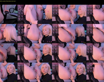 hottyblonds — 13 minute Chaturbate couple cam show recording, 720p, May 21, 2024
