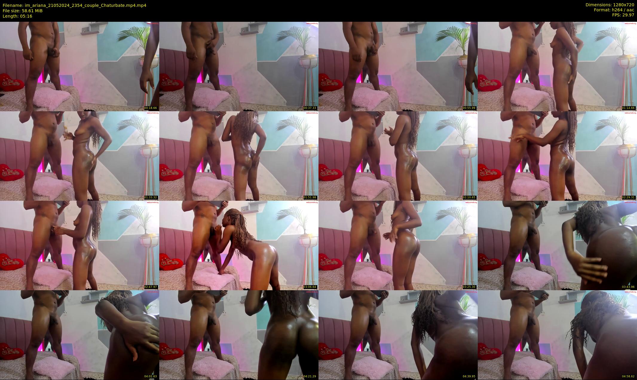 im_ariana — 6 minute Chaturbate couple cam show recording, 720p, May 21, 2024