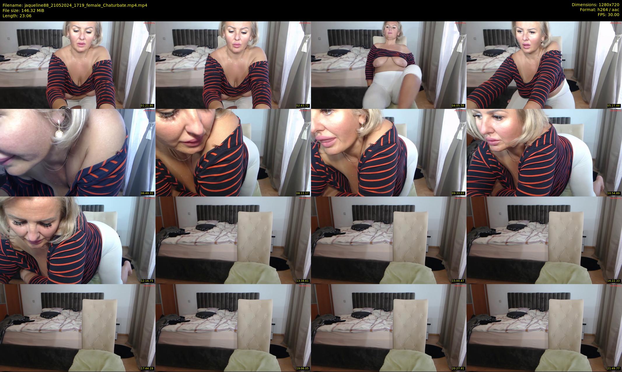 jaqueline88 — 24 minute Chaturbate female cam show recording, 720p, May 21, 2024