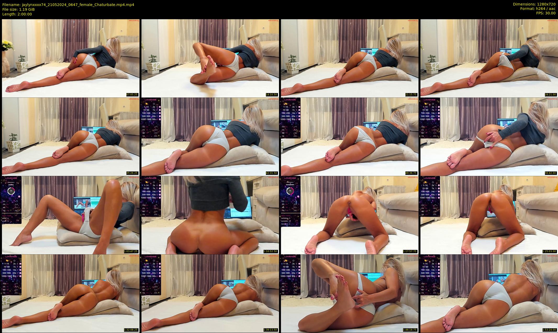 jaylynxxxx74 — 120 minute Chaturbate female cam show recording, 720p, May 21, 2024