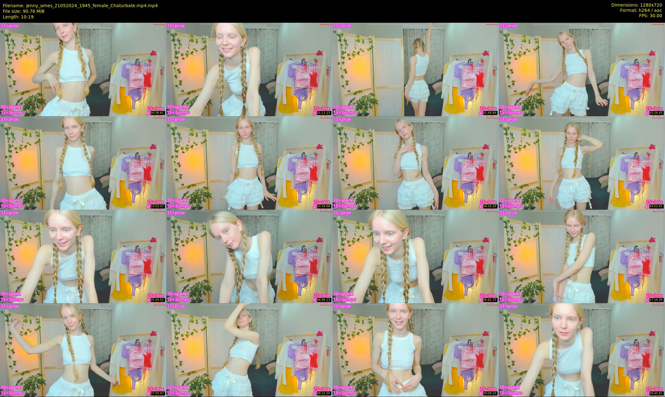 jenny_ames — 11 minute Chaturbate female cam show recording, 720p, May 21, 2024