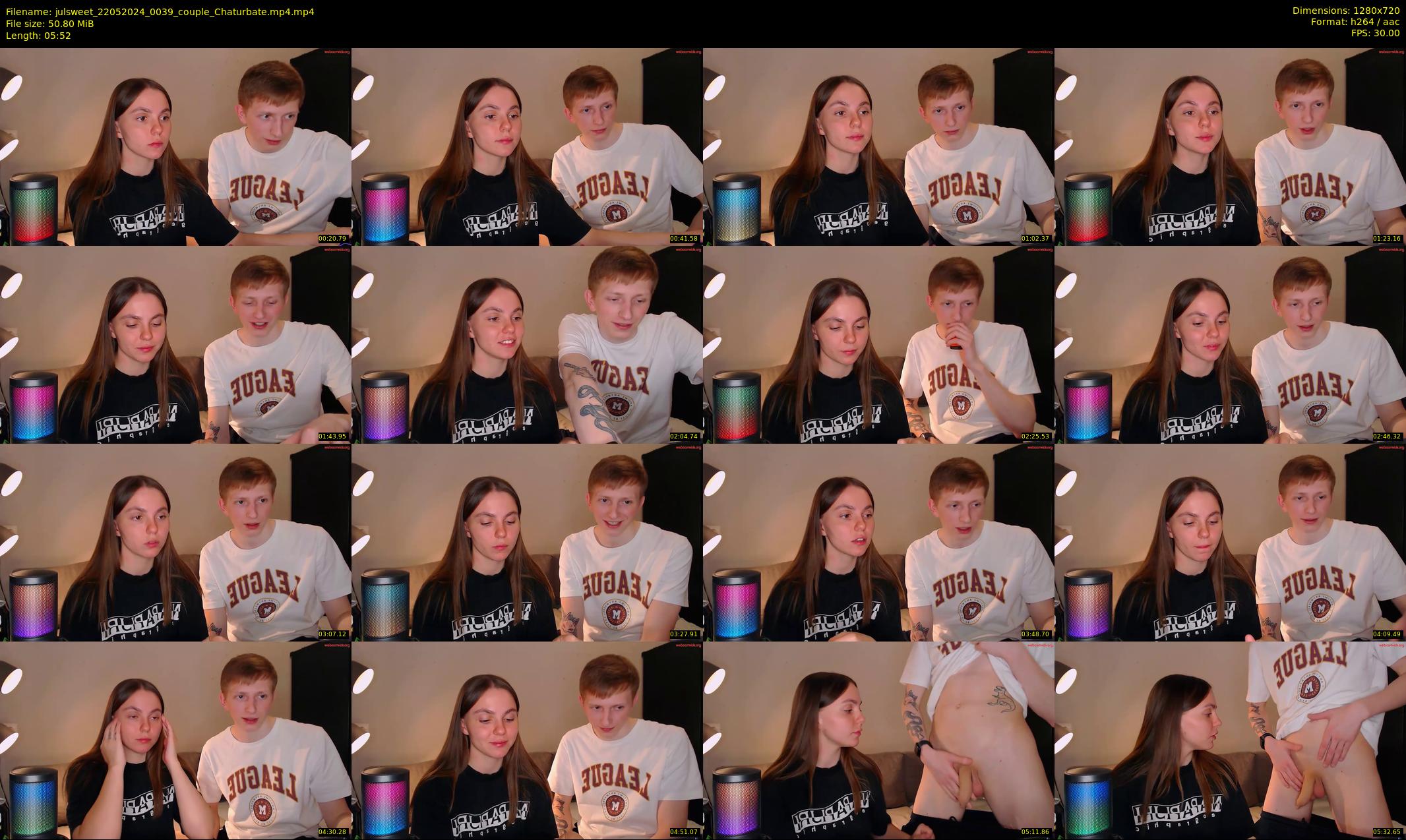julsweet — 6 minute Chaturbate male cam show recording, 720p, May 22, 2024